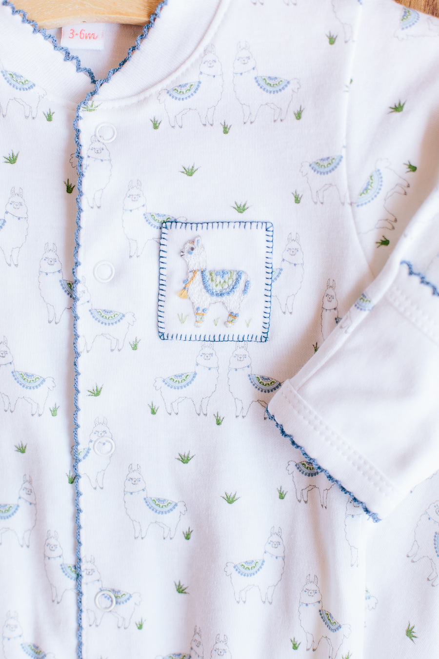 Alex The Alpaca Blue Converter Gown