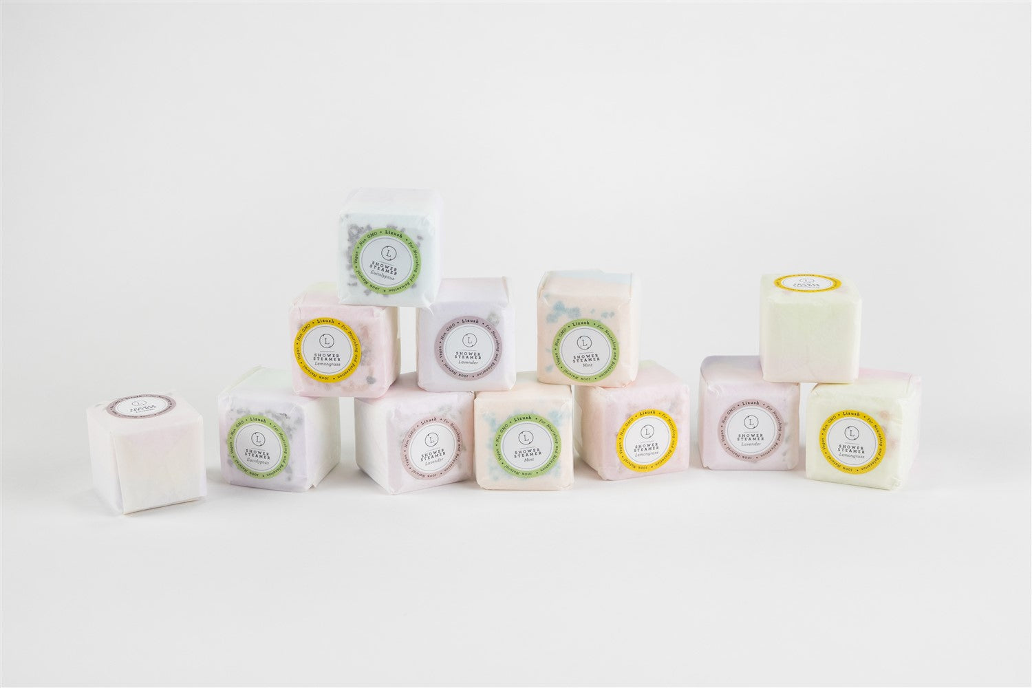 Bulk - 100 Natural Vegan Mix Scents Shower Steamers