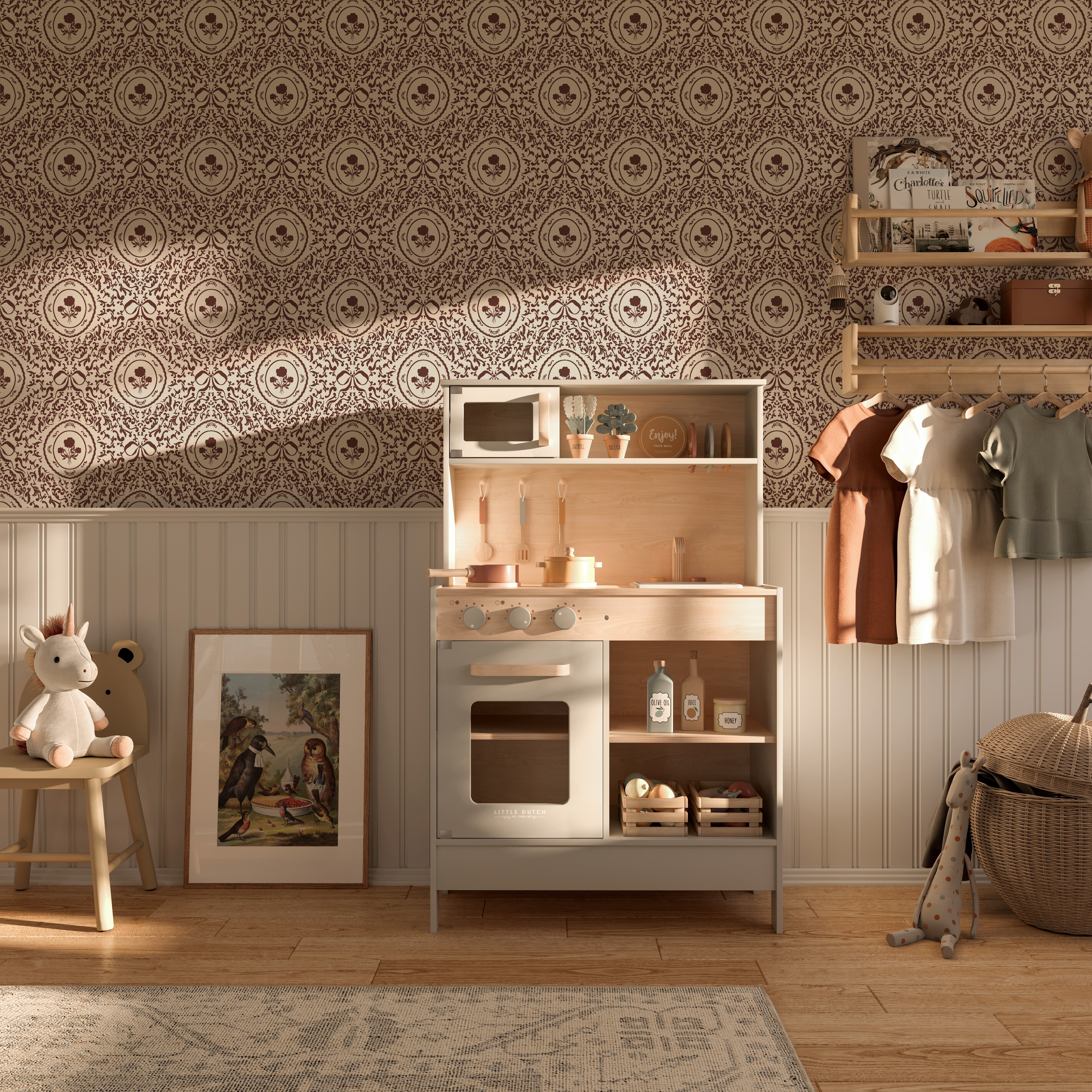 Louise Wallpaper By Ali Anni