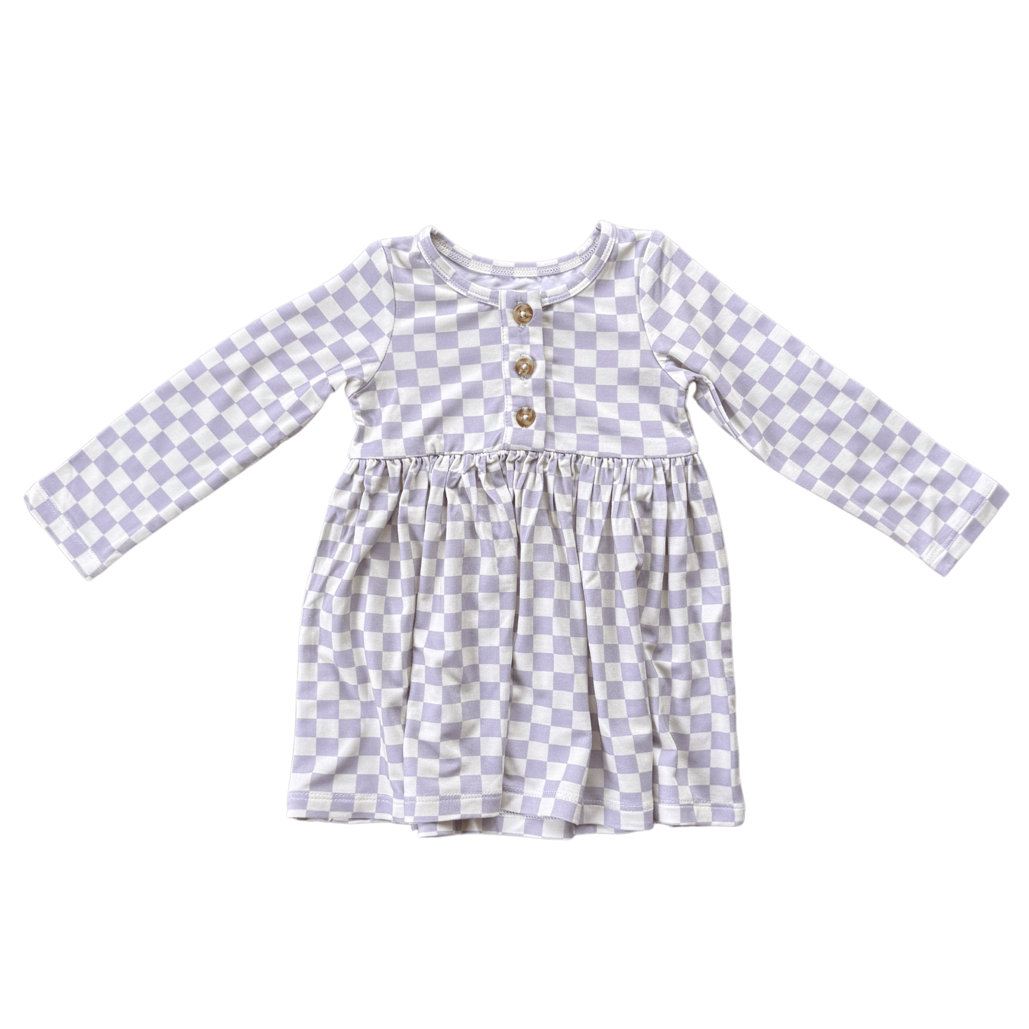 Long Sleeve Henley Dress