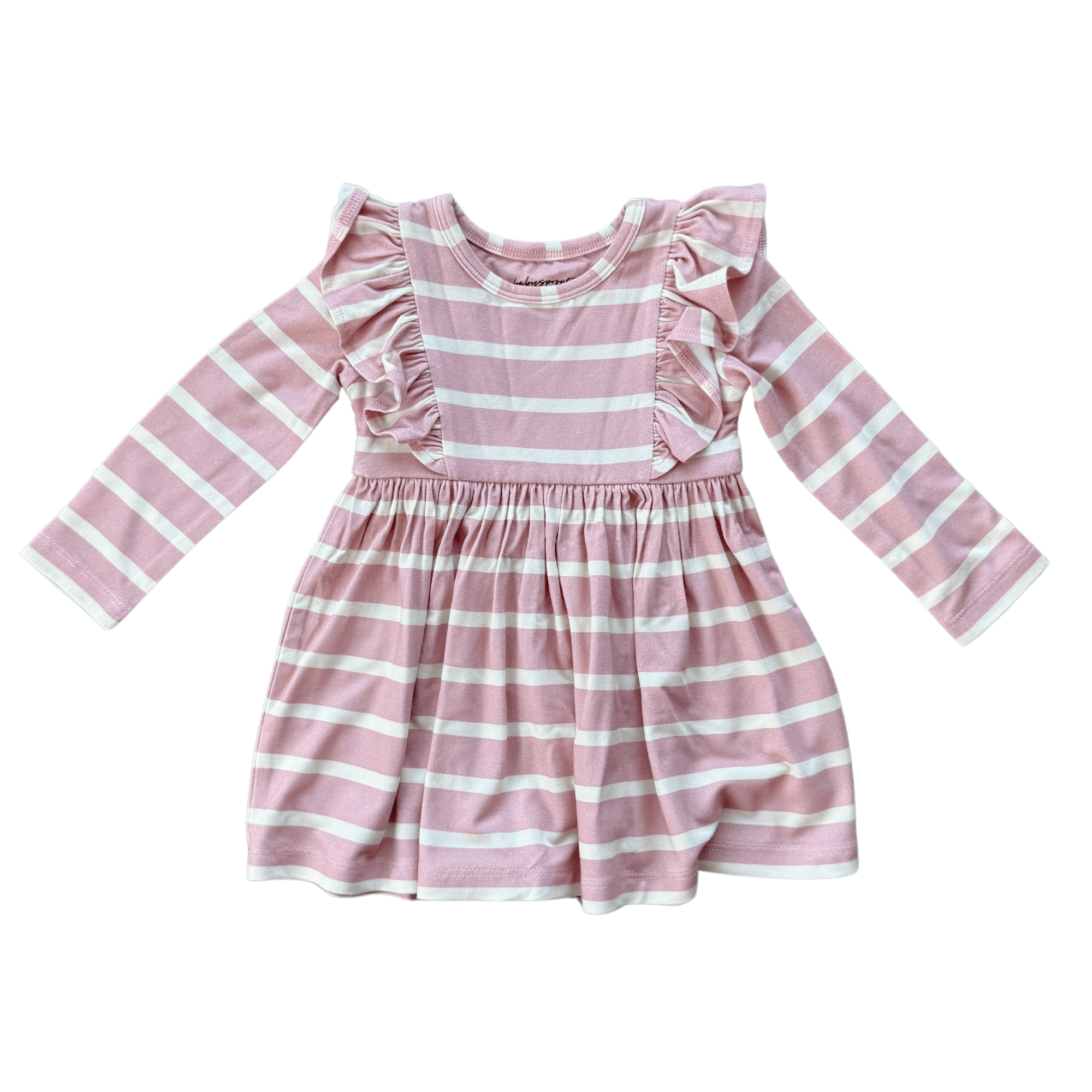Long Sleeve Ruffle Dress
