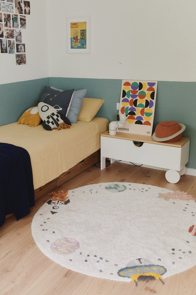 Washable Cotton Rug Interstellar Journey