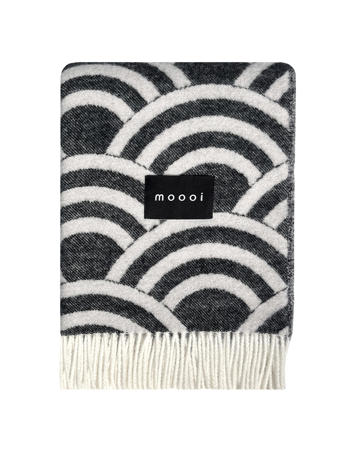 Blanket Moooi Lucky O's Black