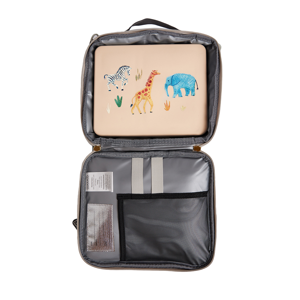 Bento And Lunch Bag Set Safari