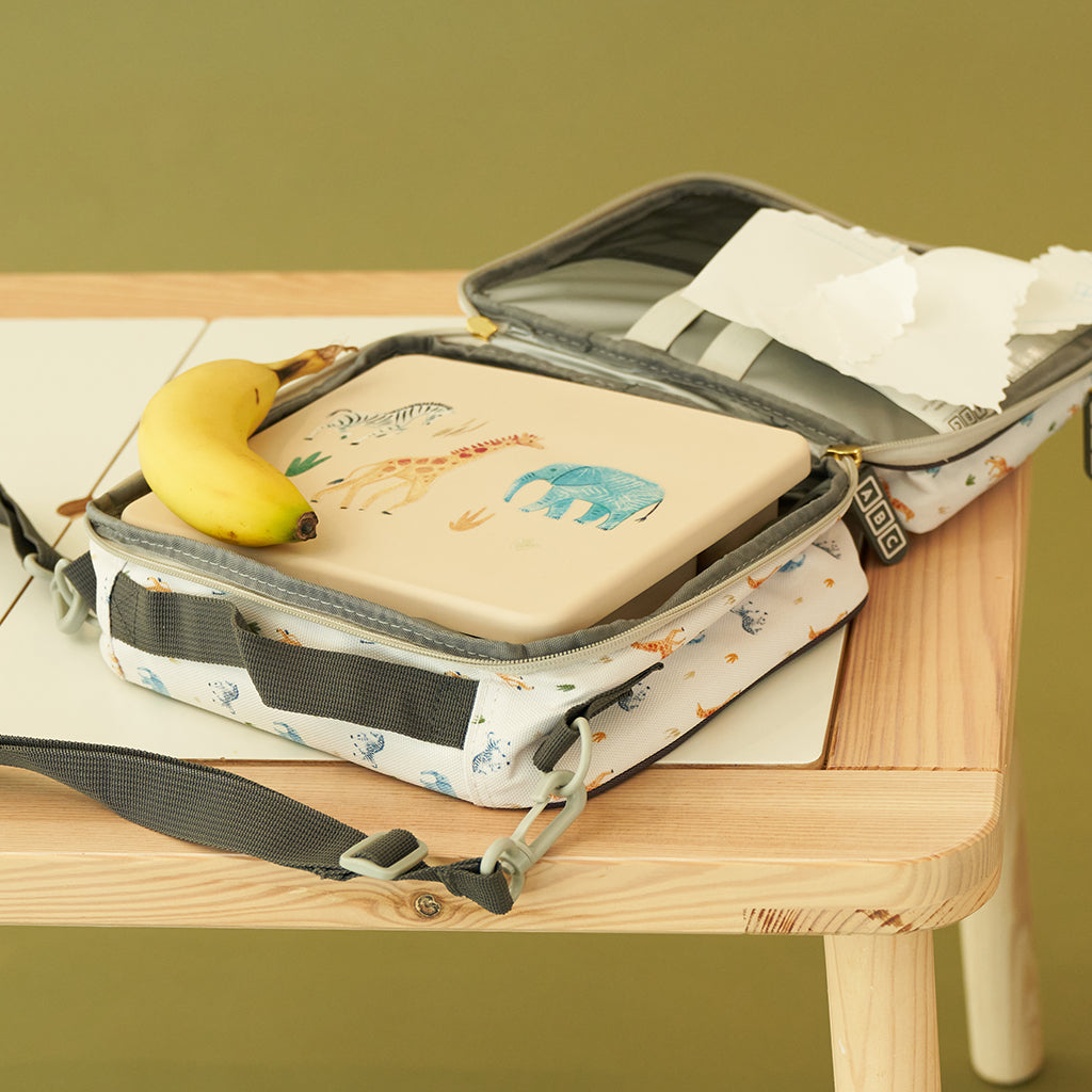 Bento And Lunch Bag Set Safari