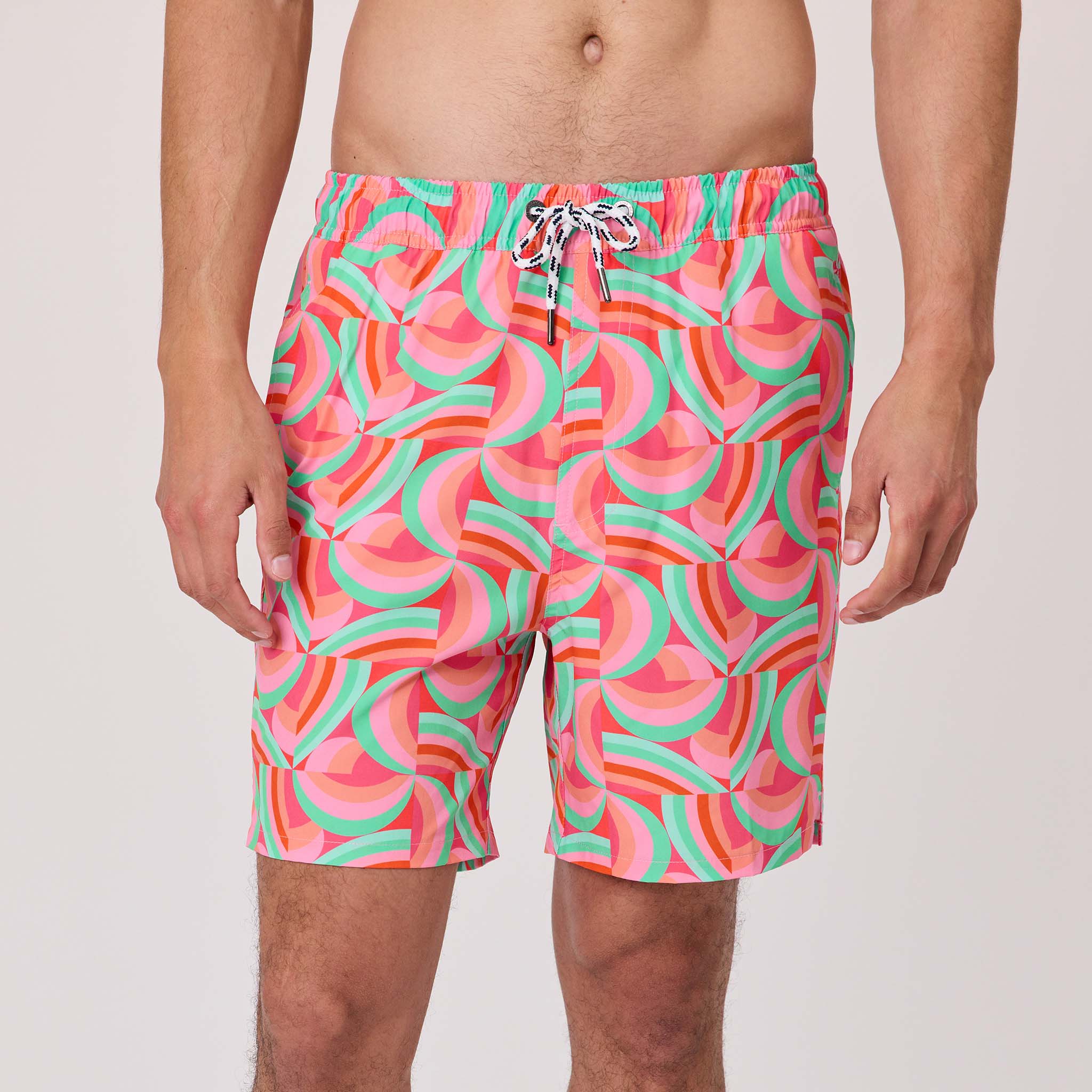 Geo Melon Sustainable Swim Short Mens