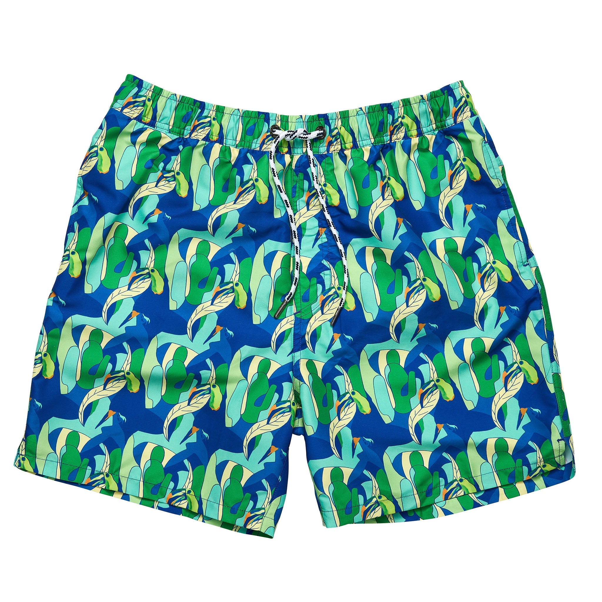 Toucan Jungle Sustainable Swim Short Mens