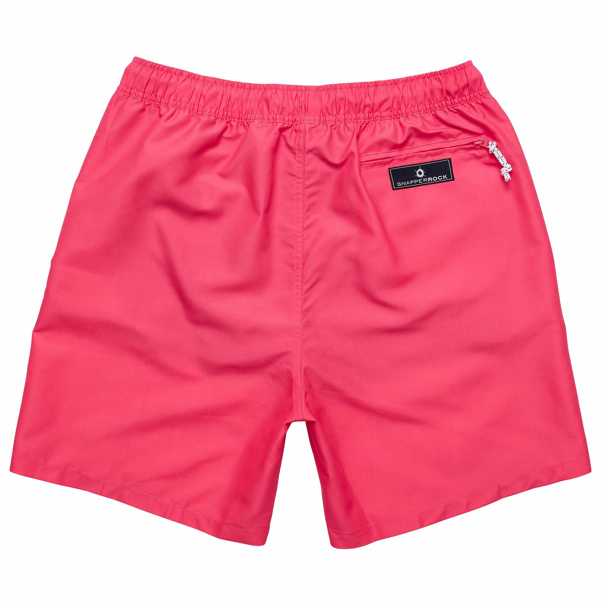 Vintage Red Comfort Lined Swim Short Mens