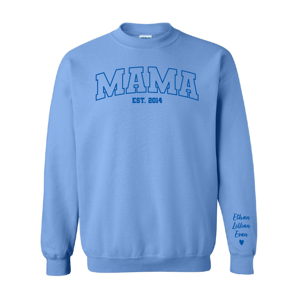Personalized Mama Sweatshirt
