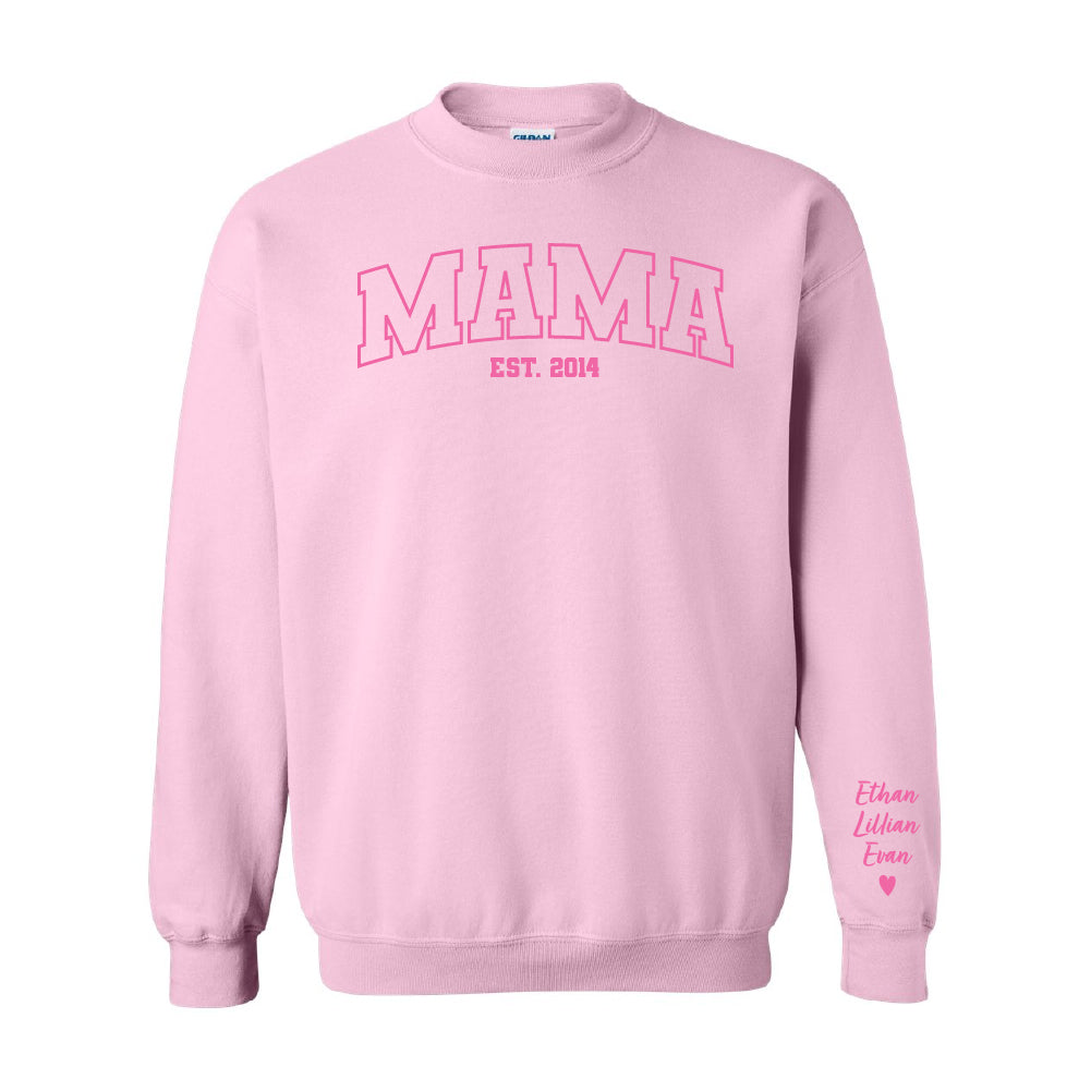 Personalized Mama Sweatshirt