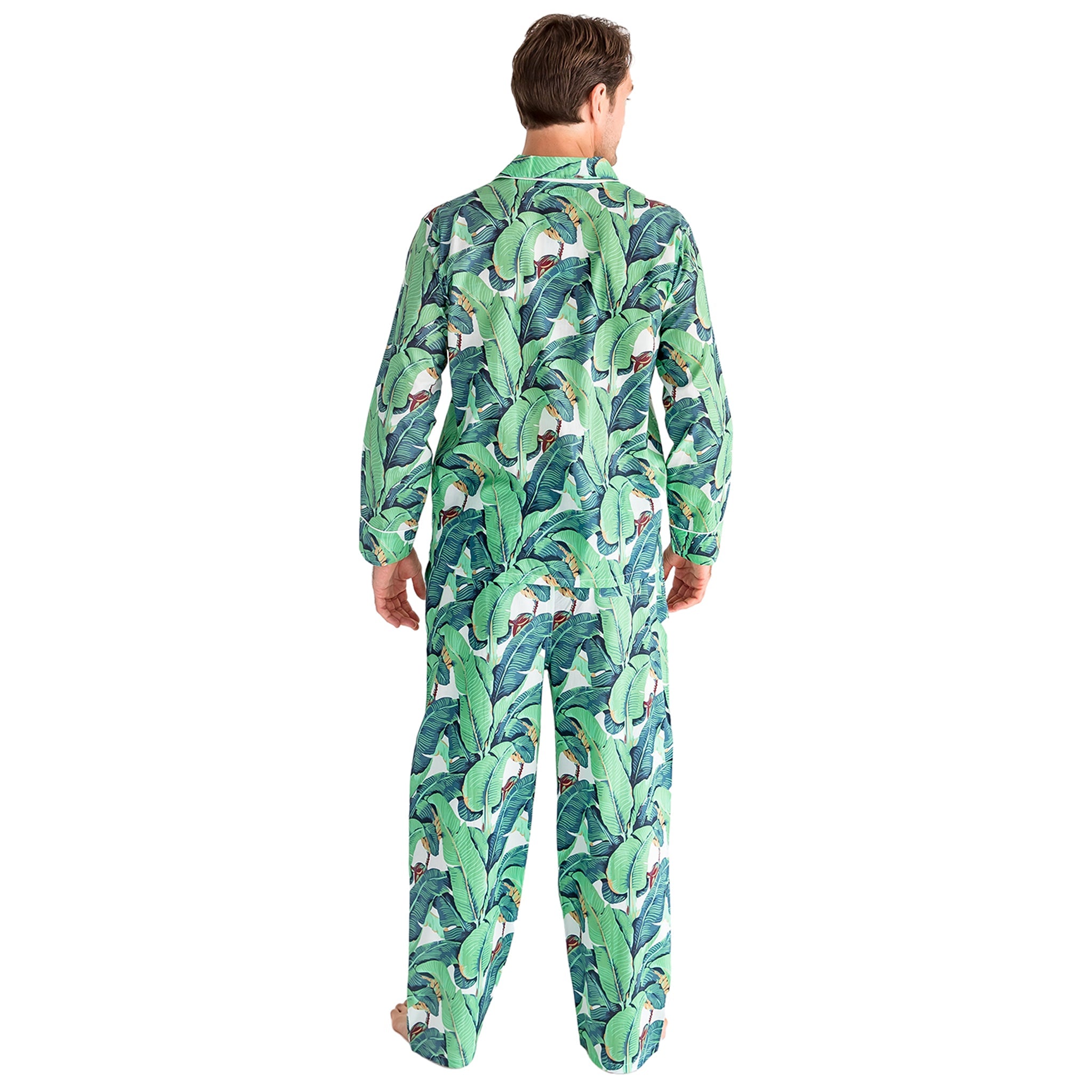 Men's Martinique® Banana Leaf Shirt + Pj Pant Set