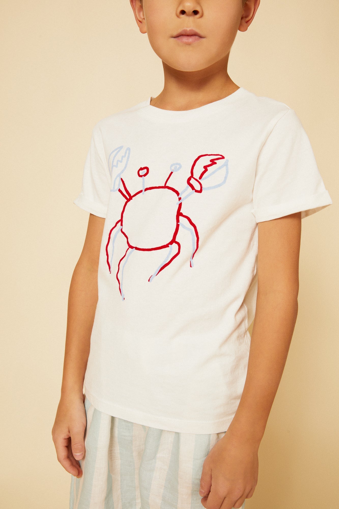 Recycled Cotton Crab Kid T-shirt