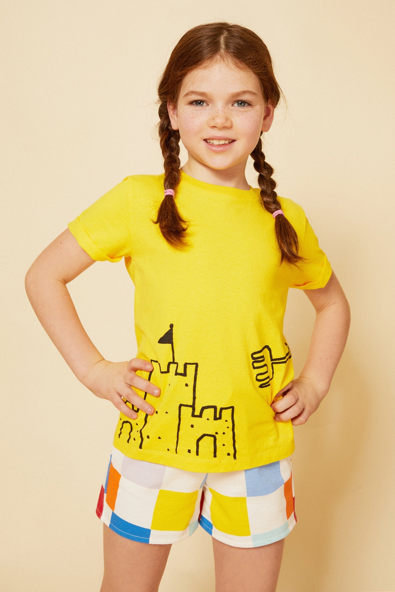 Recycled Cotton Sandcastle Kid T-shirt