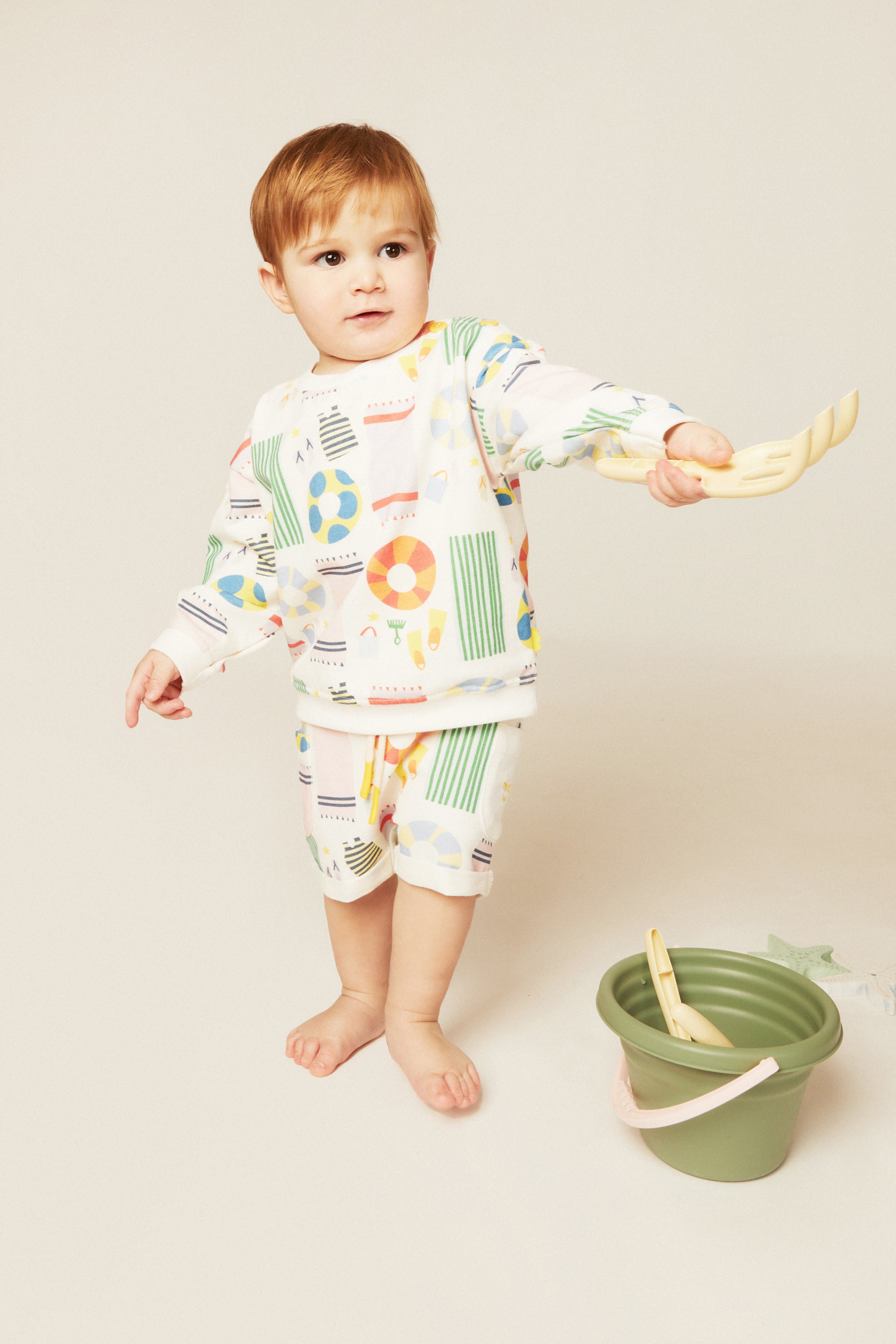 Recycled Cotton Beach Baby Short