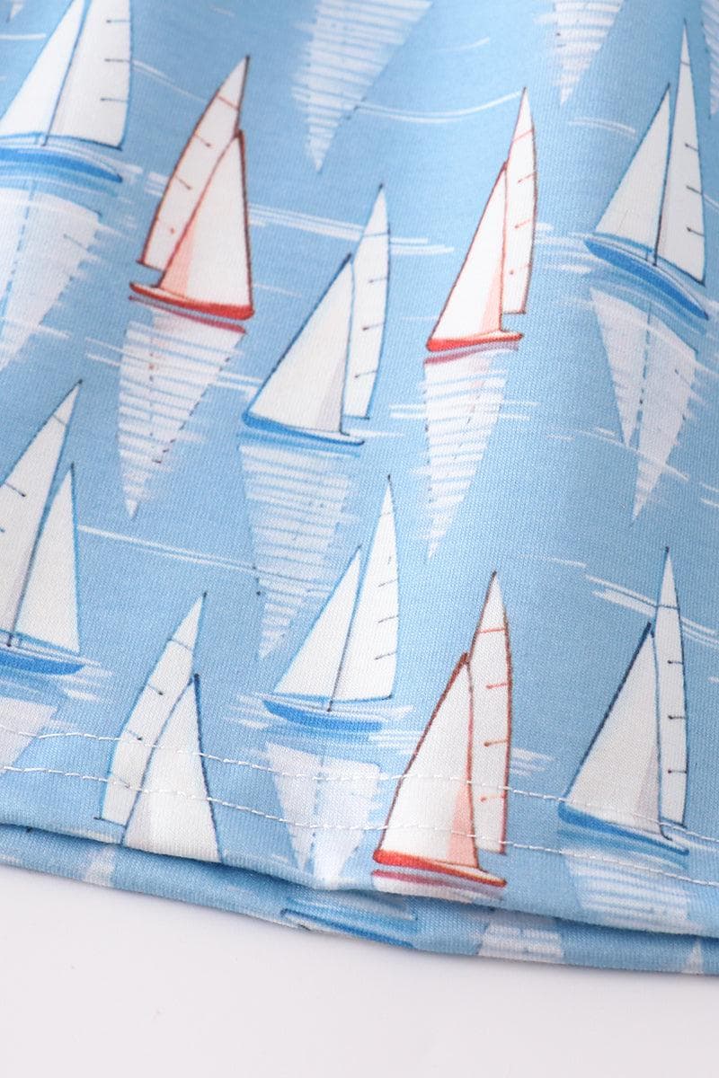 Regatta Summer Playwear Dress W/ Hair Bow