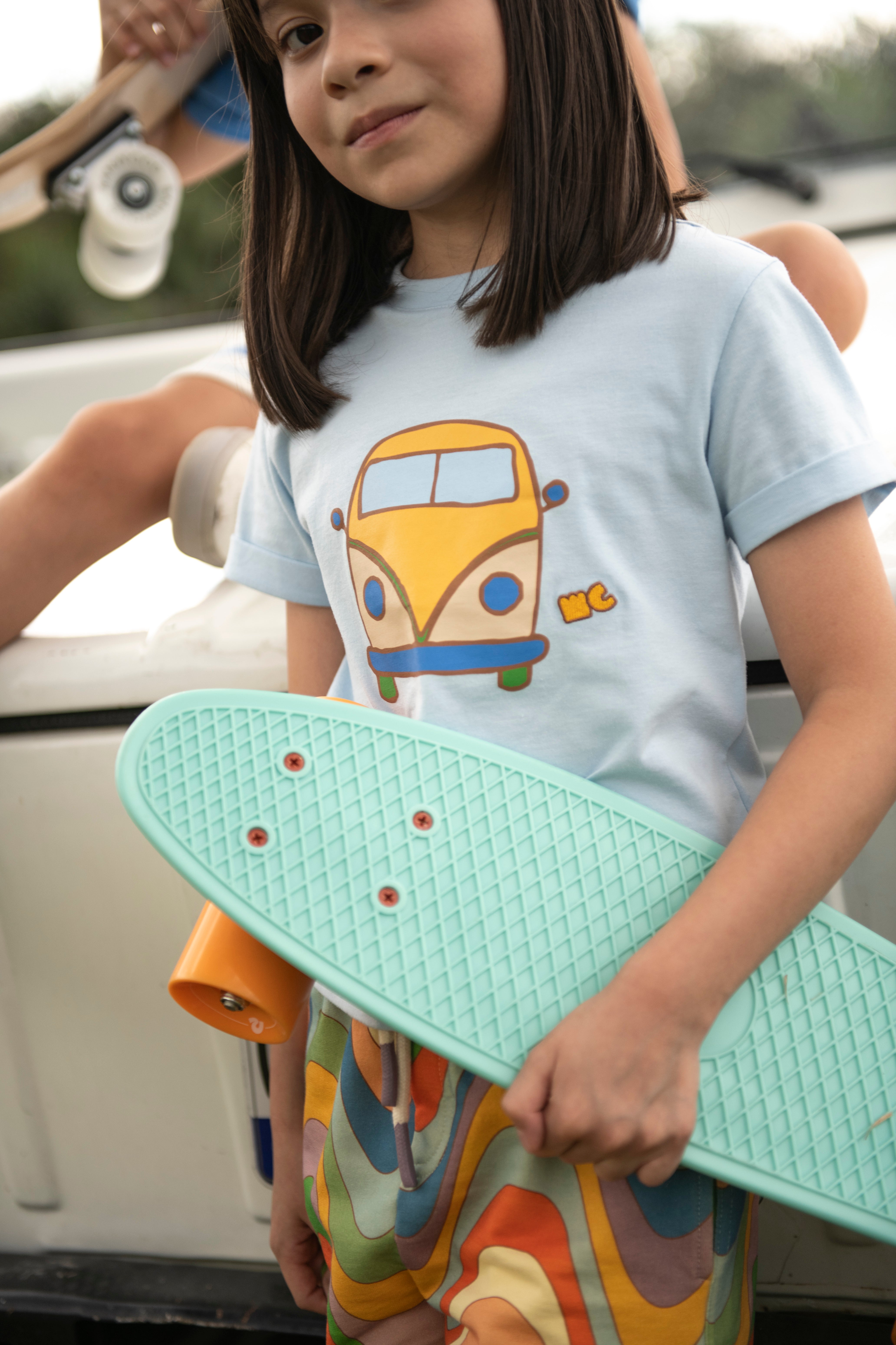 Blue Groovy Van T-shirt