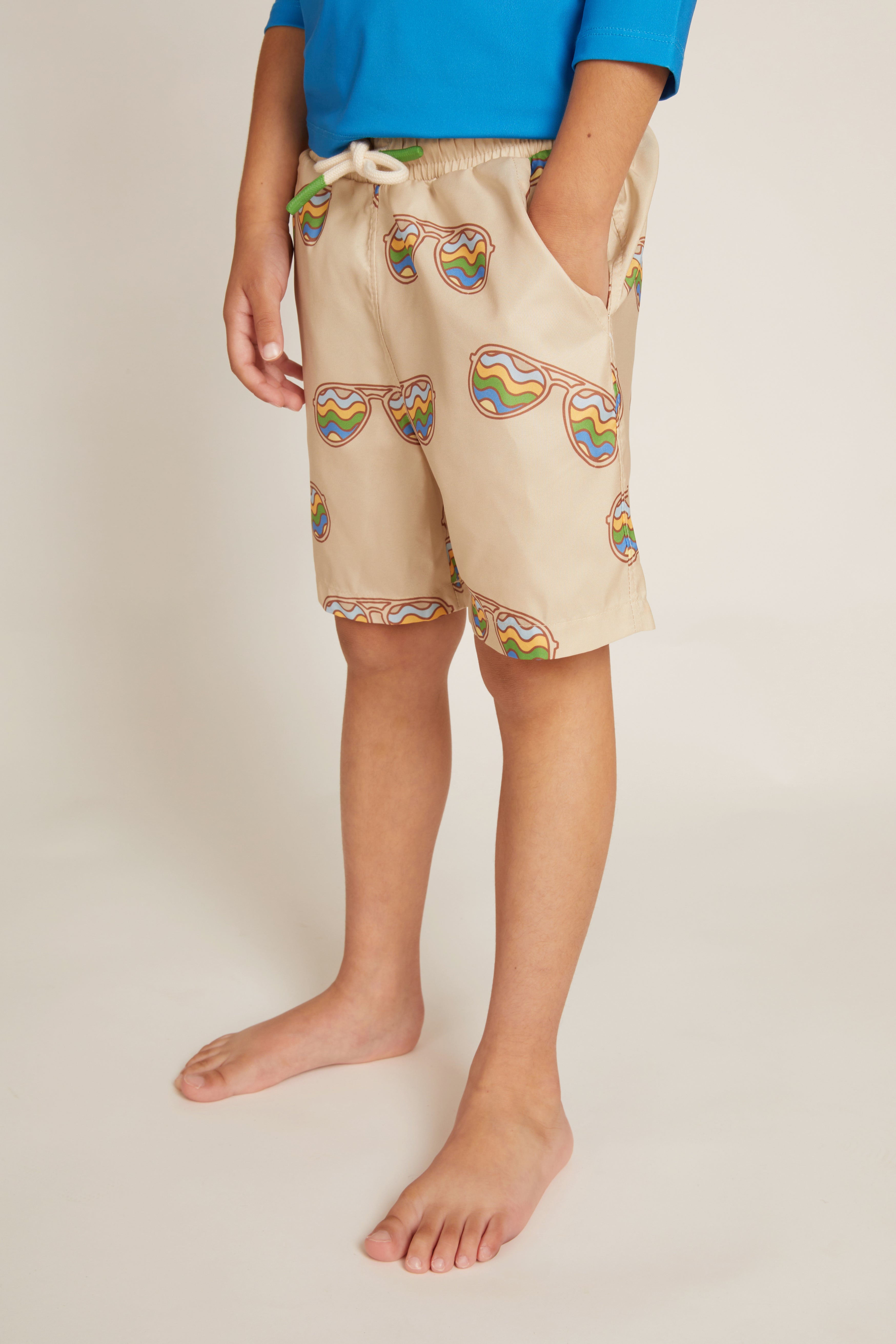 Groovy Glasses Swim Trunk