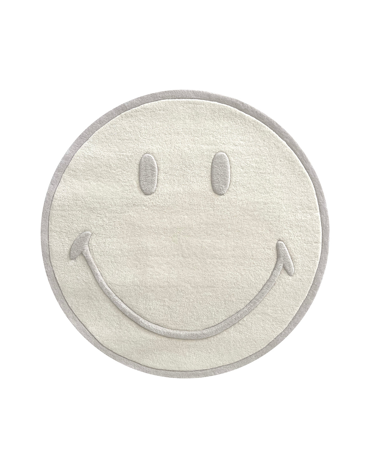 Rugsmiley® Natural 3.2 Ft Diameter
