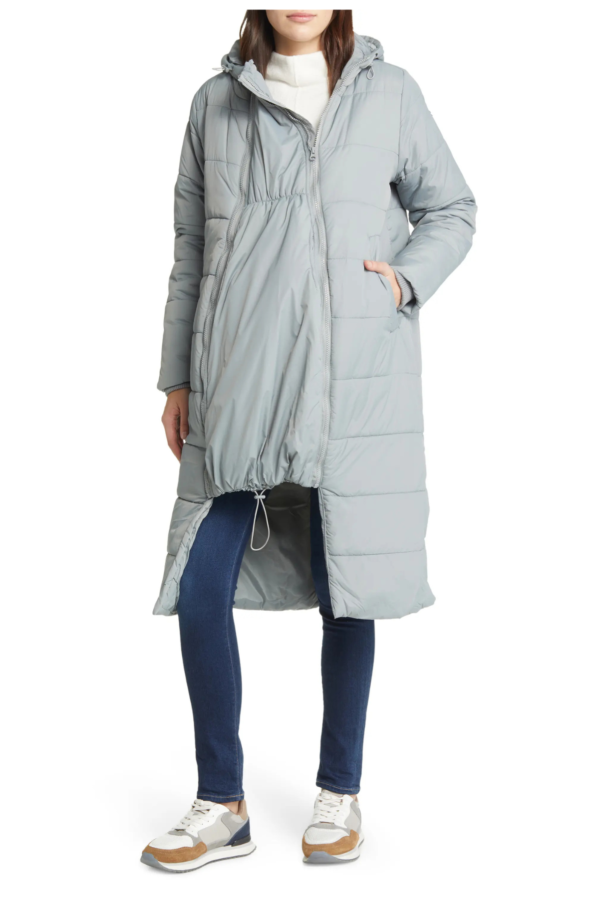 Penelope 3 In 1 Long Puffer Maternity Coat