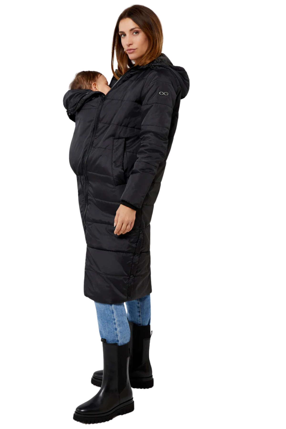 Penelope 3 In 1 Long Puffer Maternity Coat
