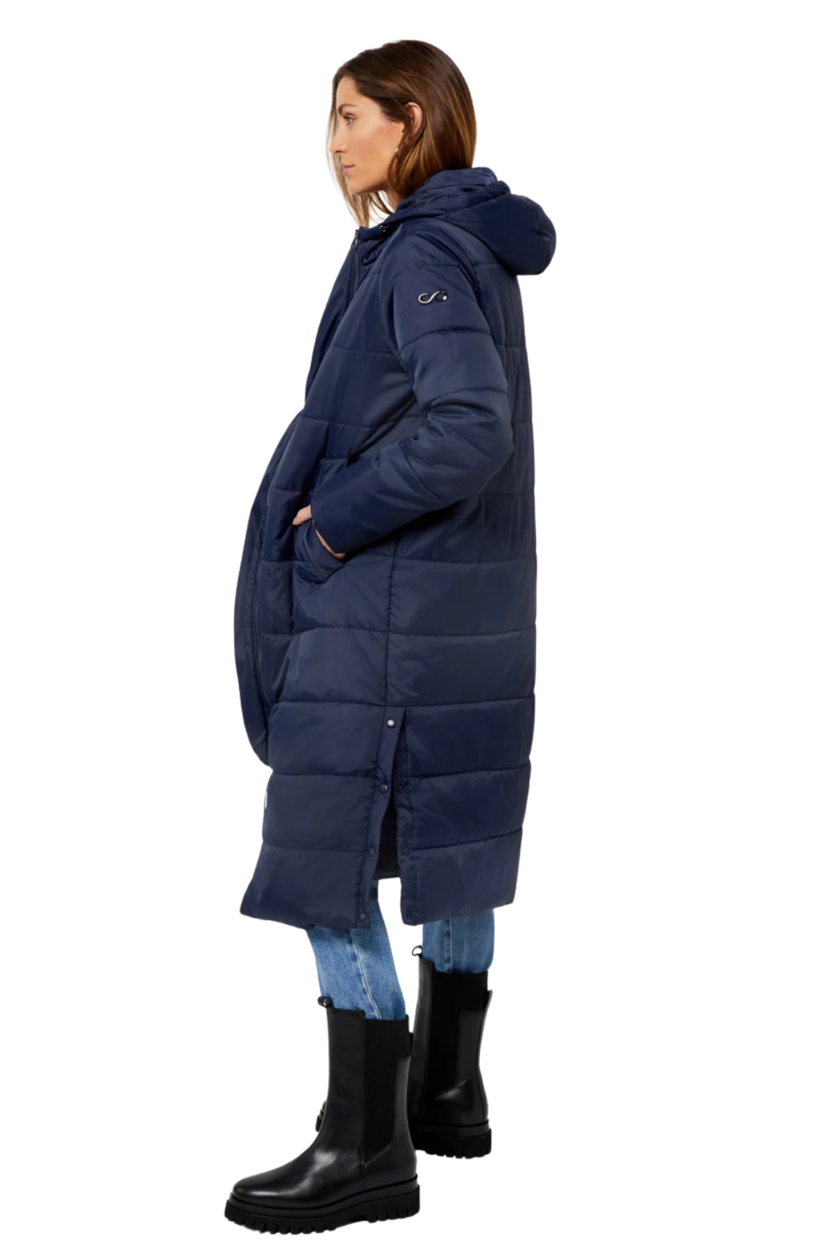 Penelope 3 In 1 Long Puffer Maternity Coat