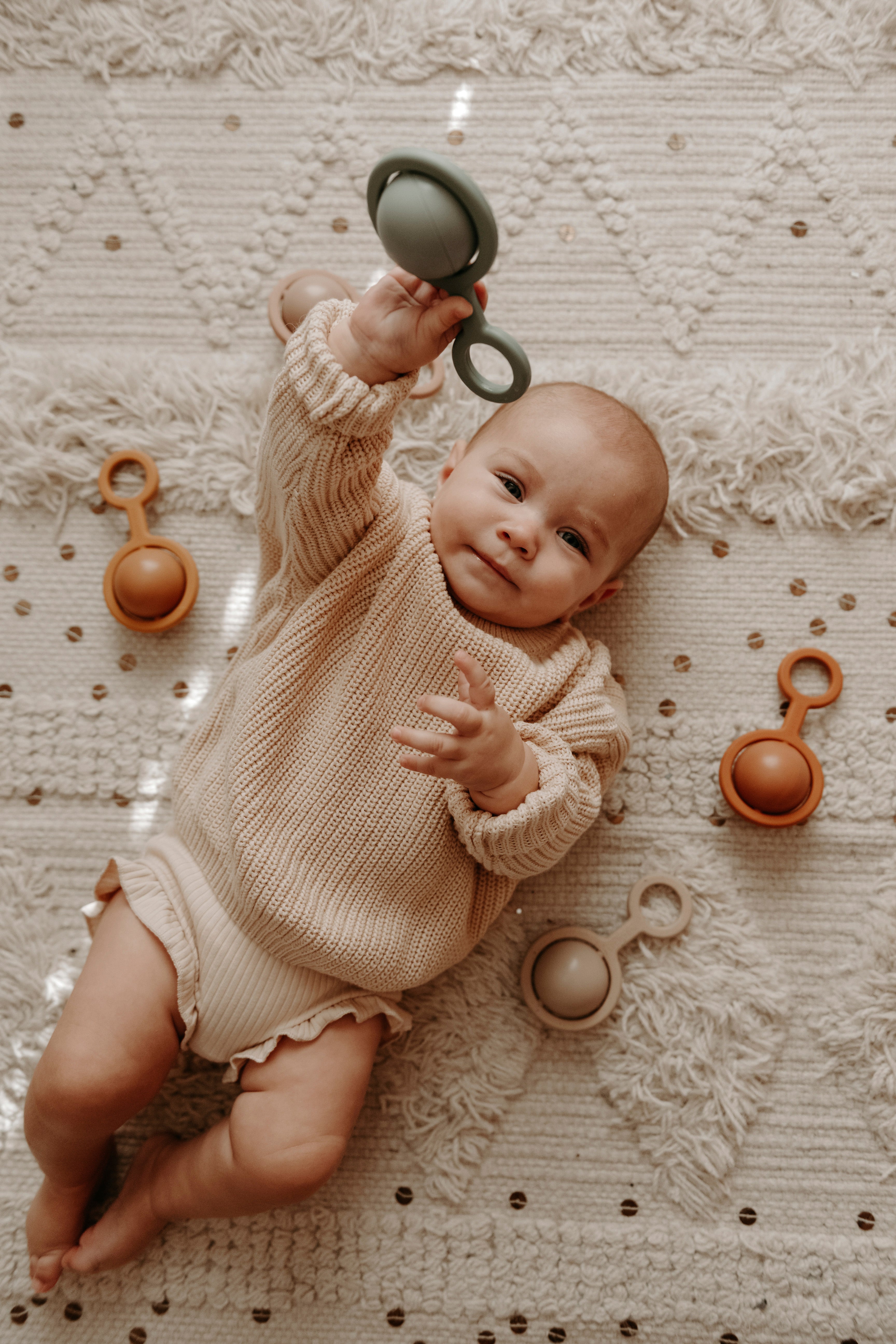 Rattle Toy - Ora | Peony