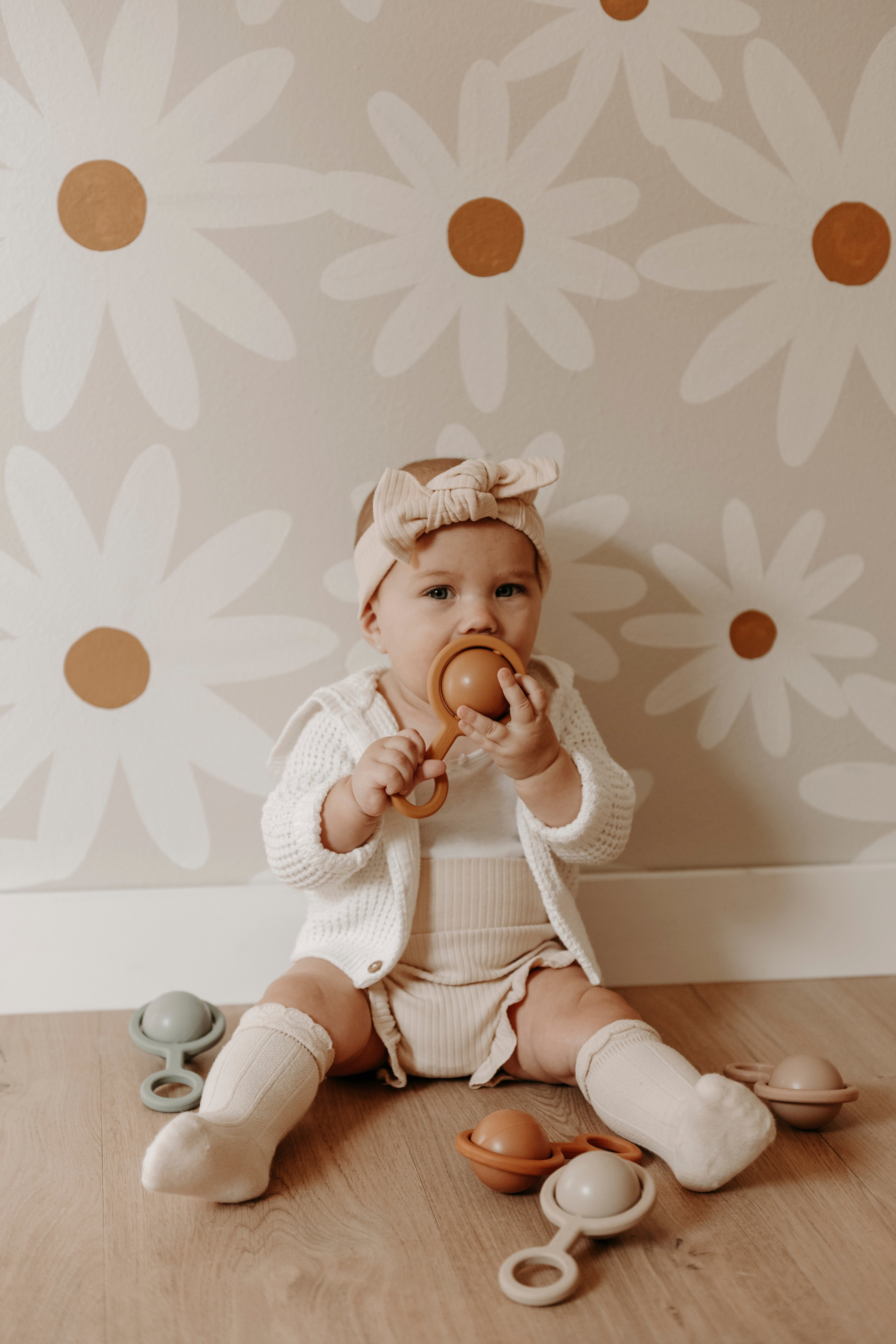 Rattle Toy - Ora | Beige