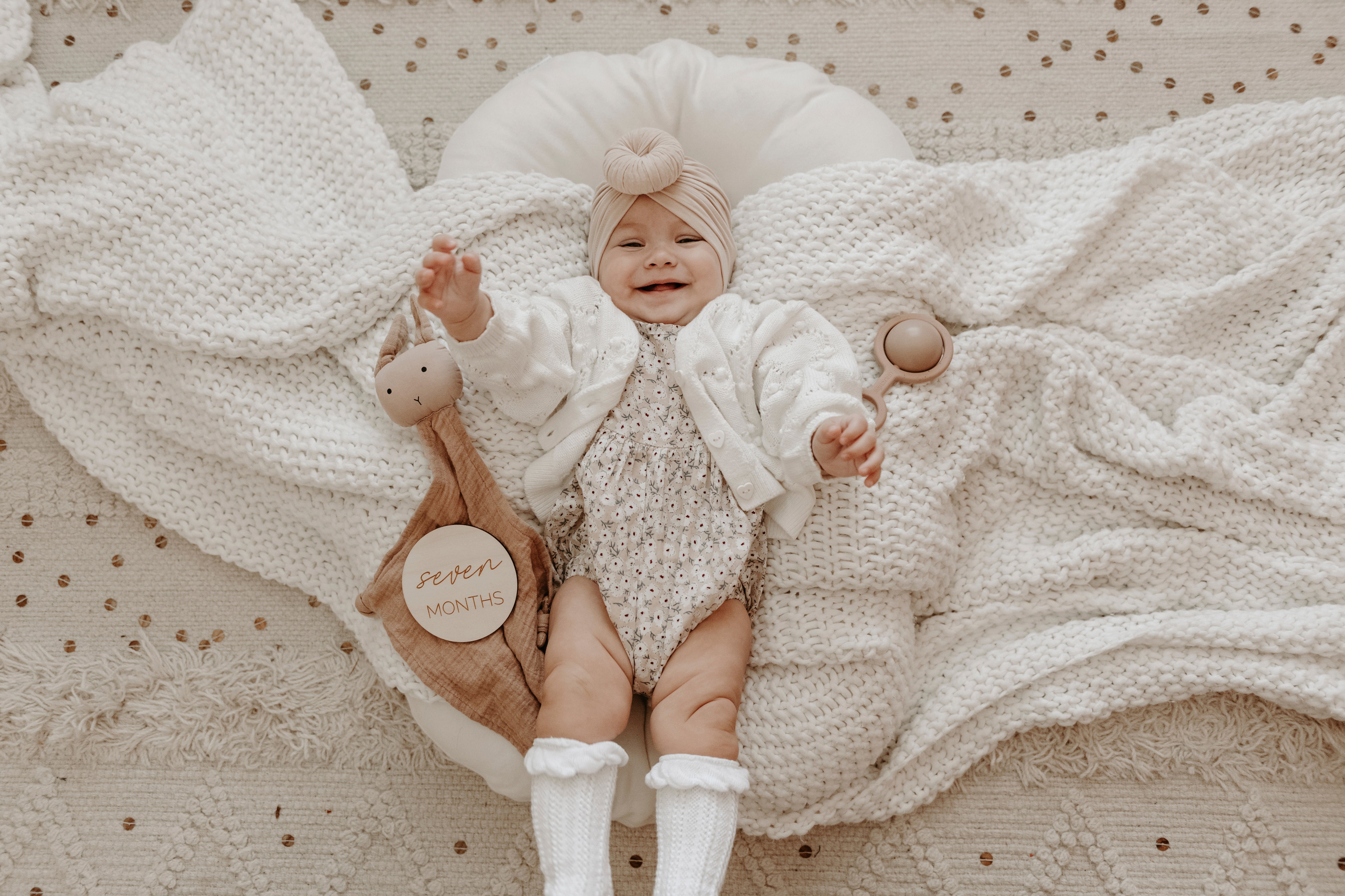 Rattle Toy - Ora | Beige