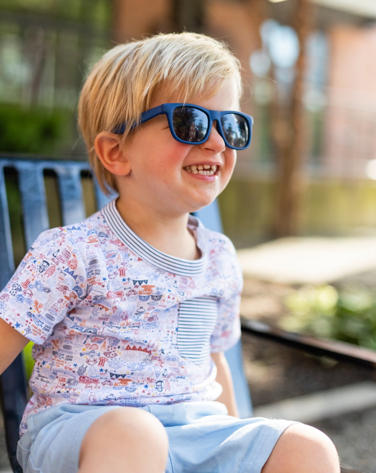 Usa Kid's Pocket Tee