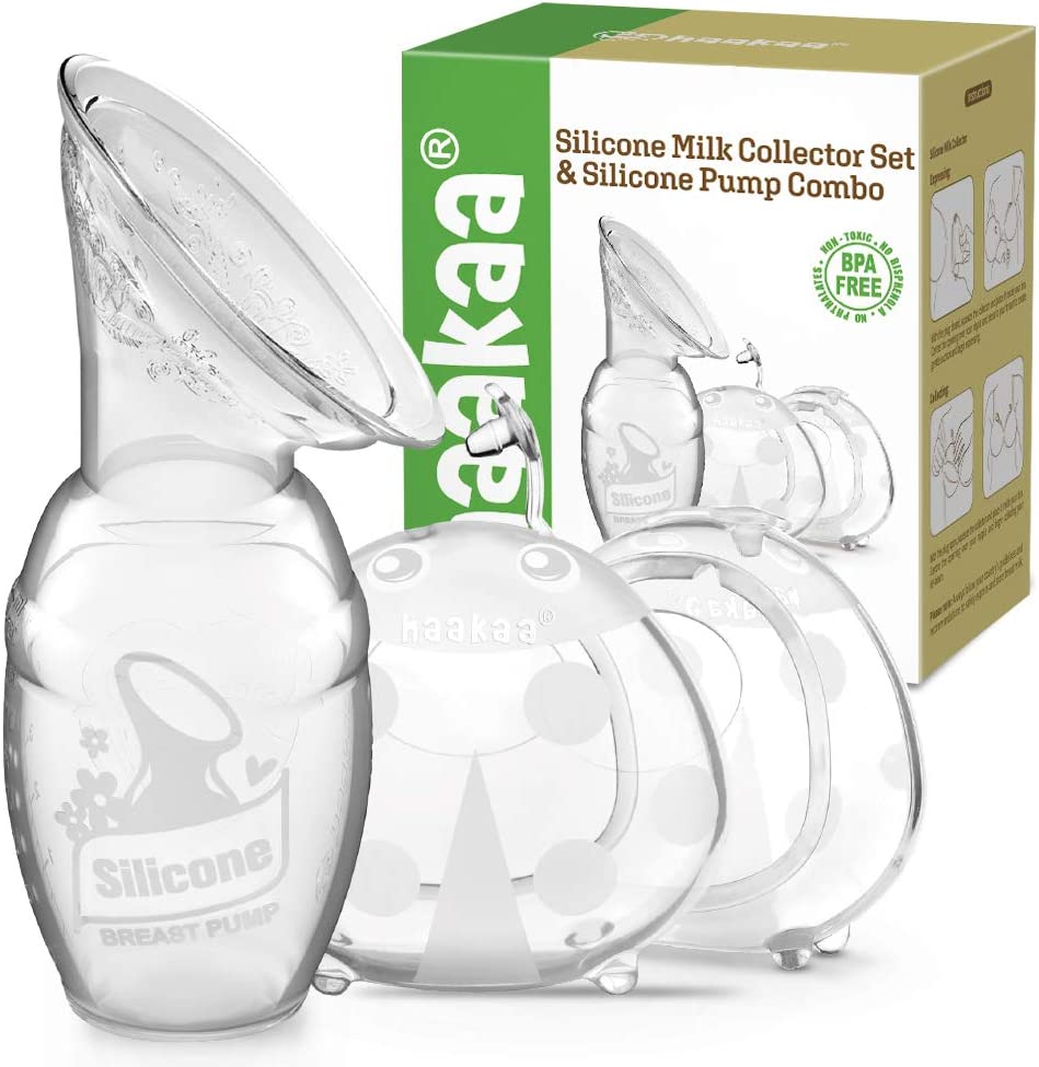 Silicone Pump & Milk Collector Set Combo