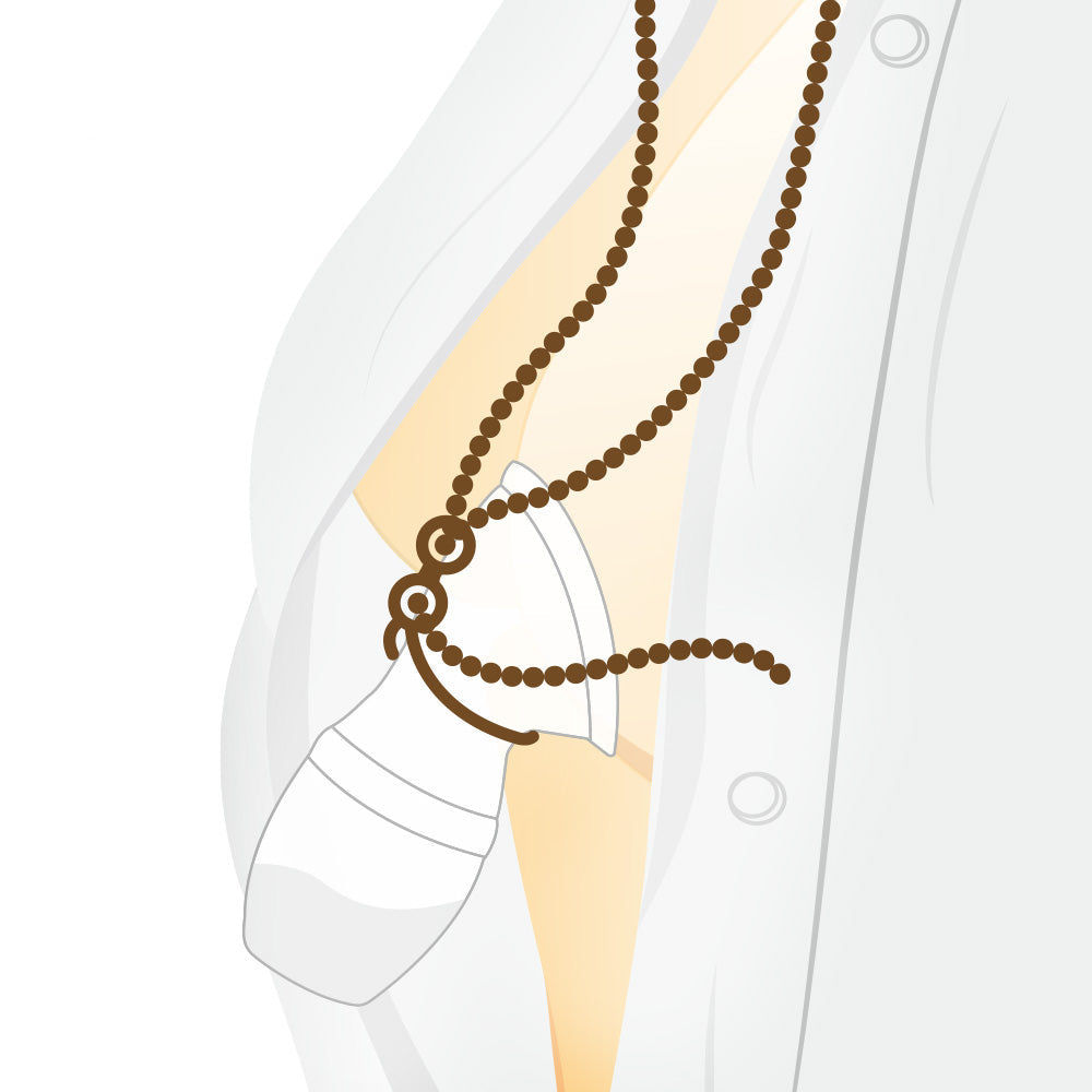 Haakaa Silicone Breast Pump Strap 1 Pk