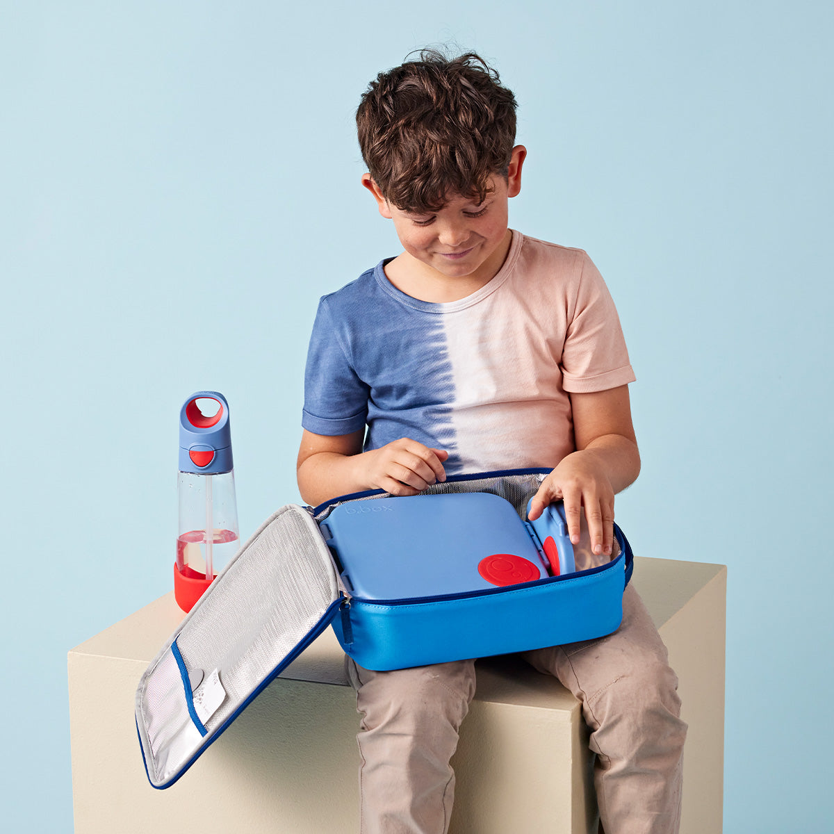 Flexi Insulated Lunch Bag - Deep Blue