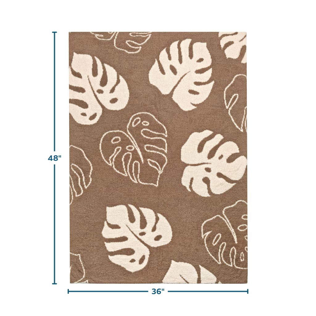 Mocha Monstera Little Bliss Blanket