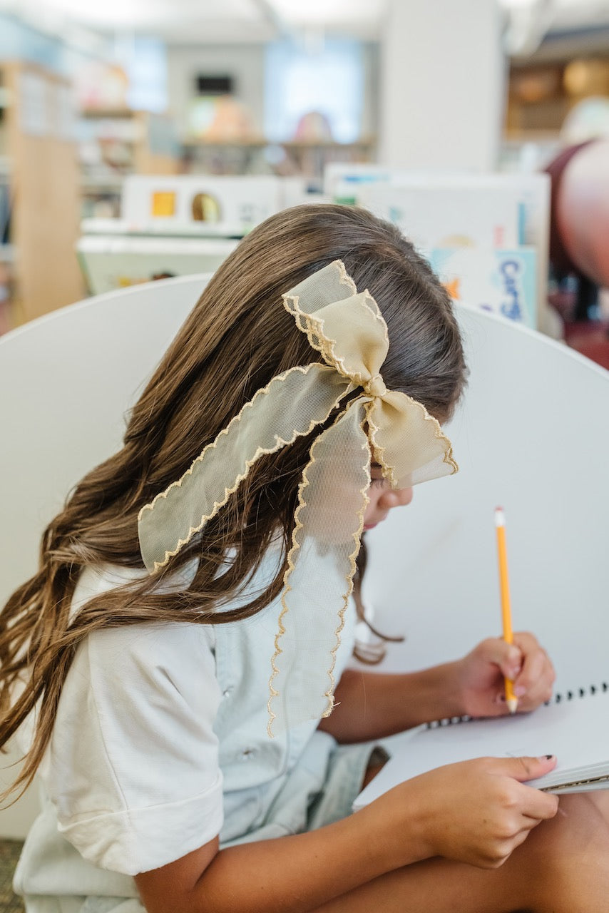 Fawn | Statement Ribbon Bow