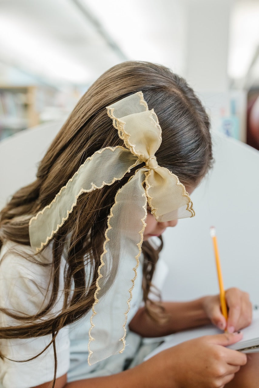 Fawn | Statement Ribbon Bow