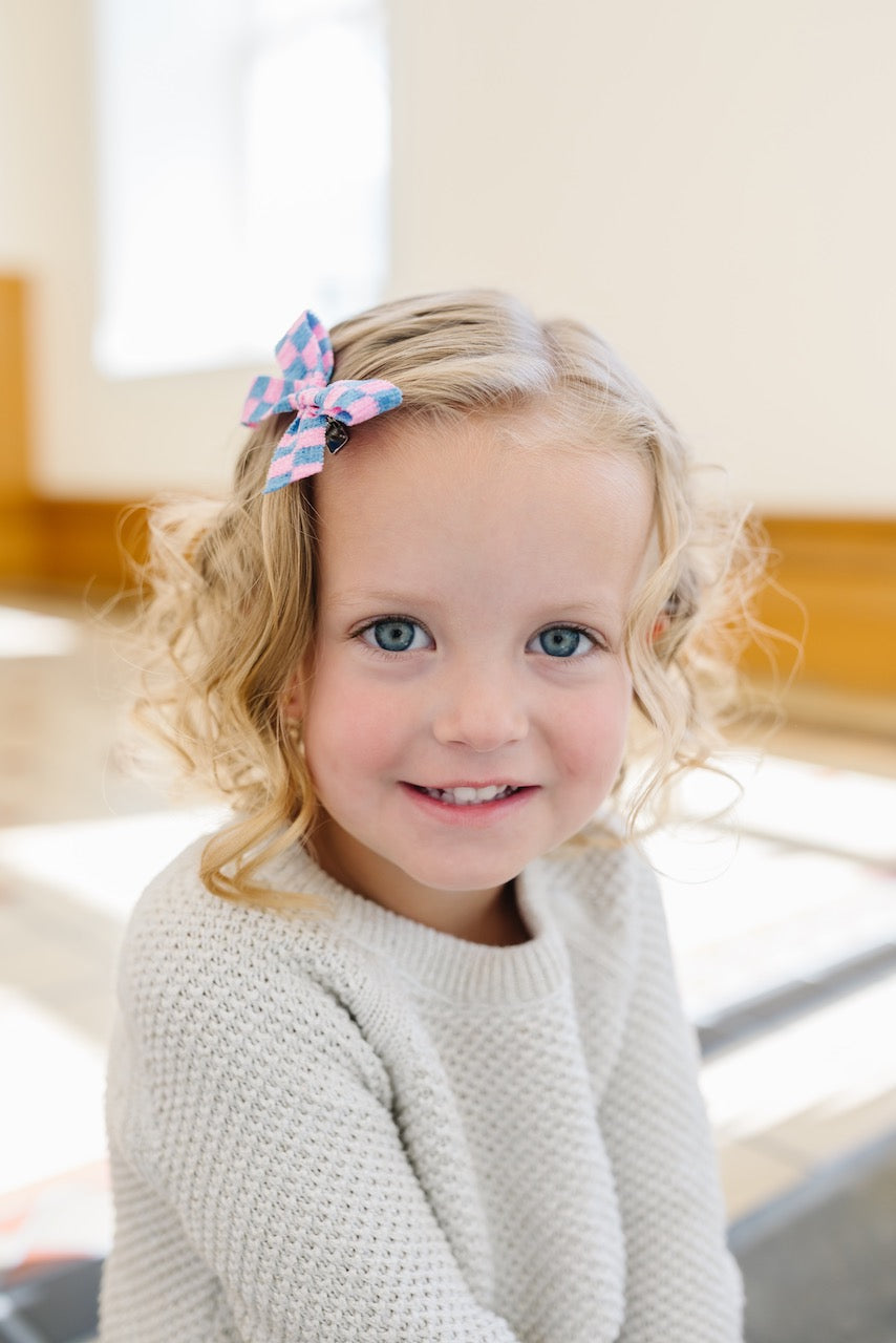 Hopscotch - Pink | Ribbon Bow