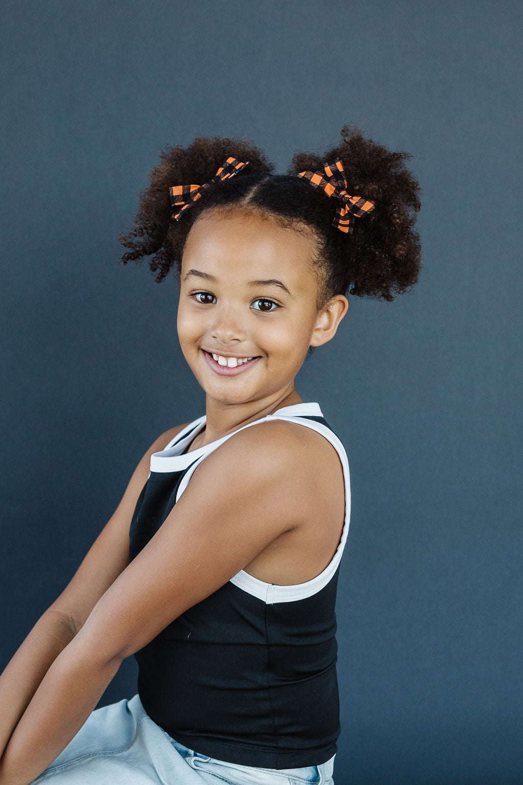 Spooky | Pigtail Set - Hand-tied Bow