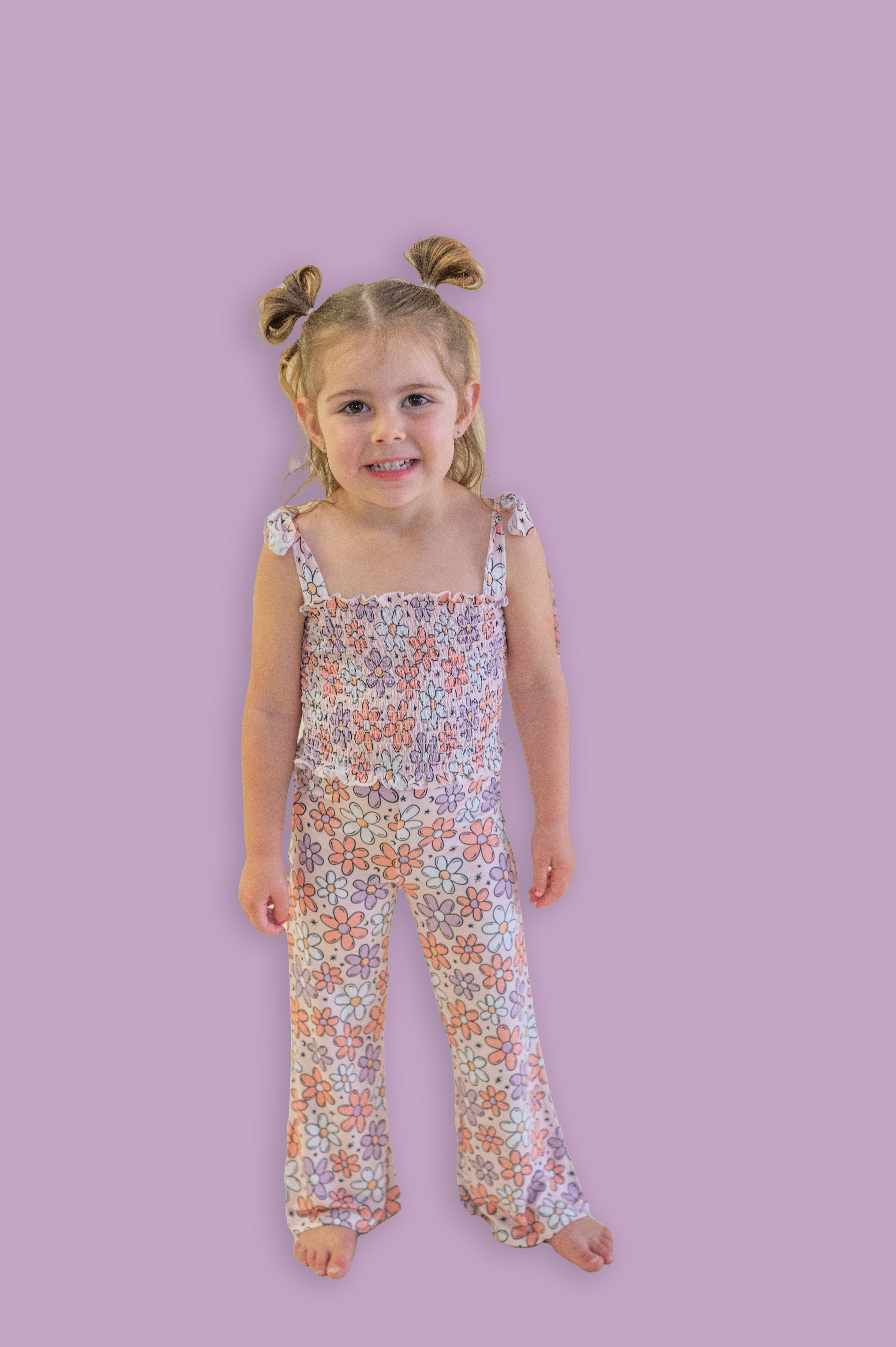 Exclusive Full Bloom Dream Smocked Flare Set