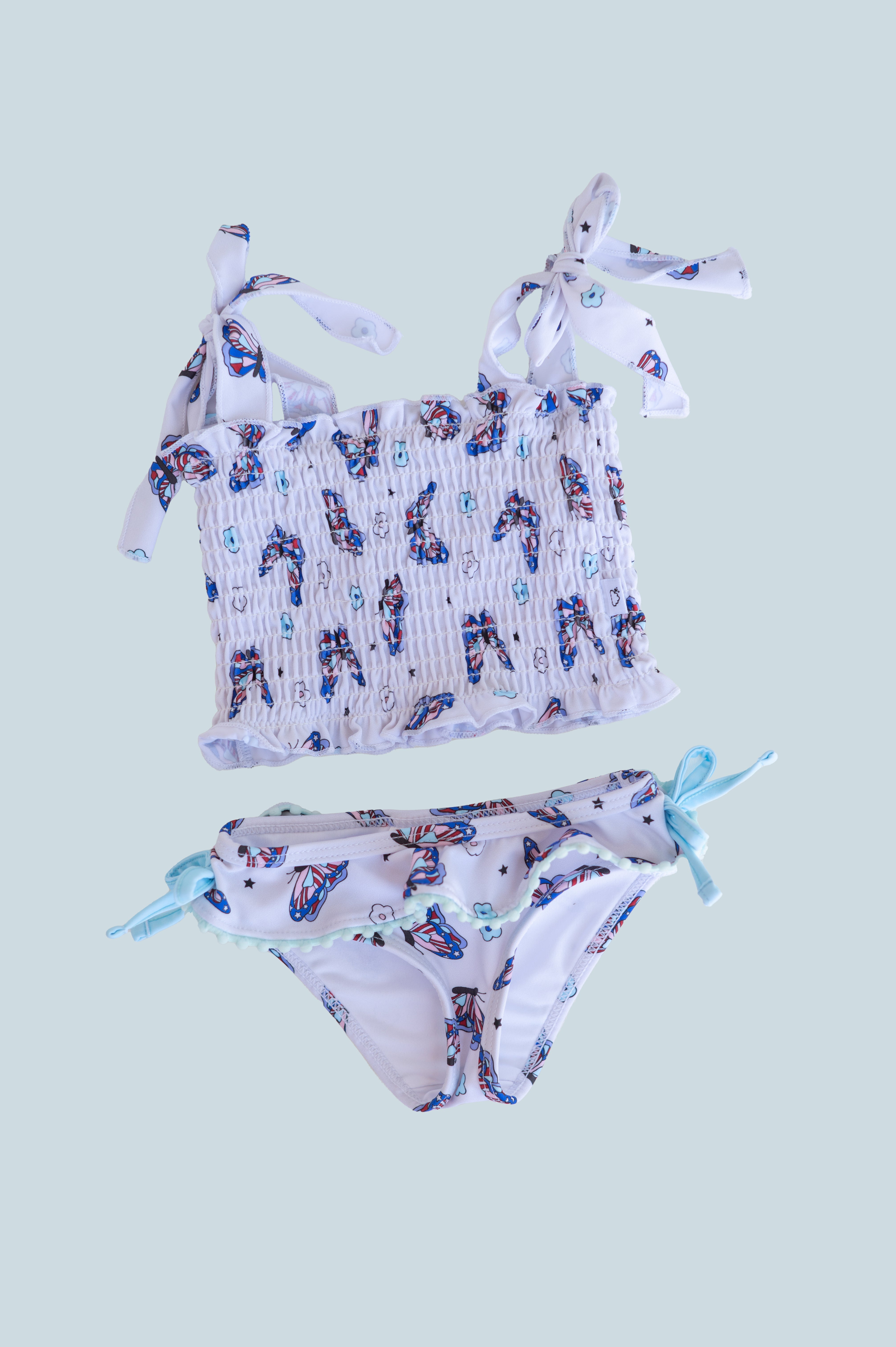 Tatum's Freedom Flyers Dream Tankini Two Piece Swim Suit