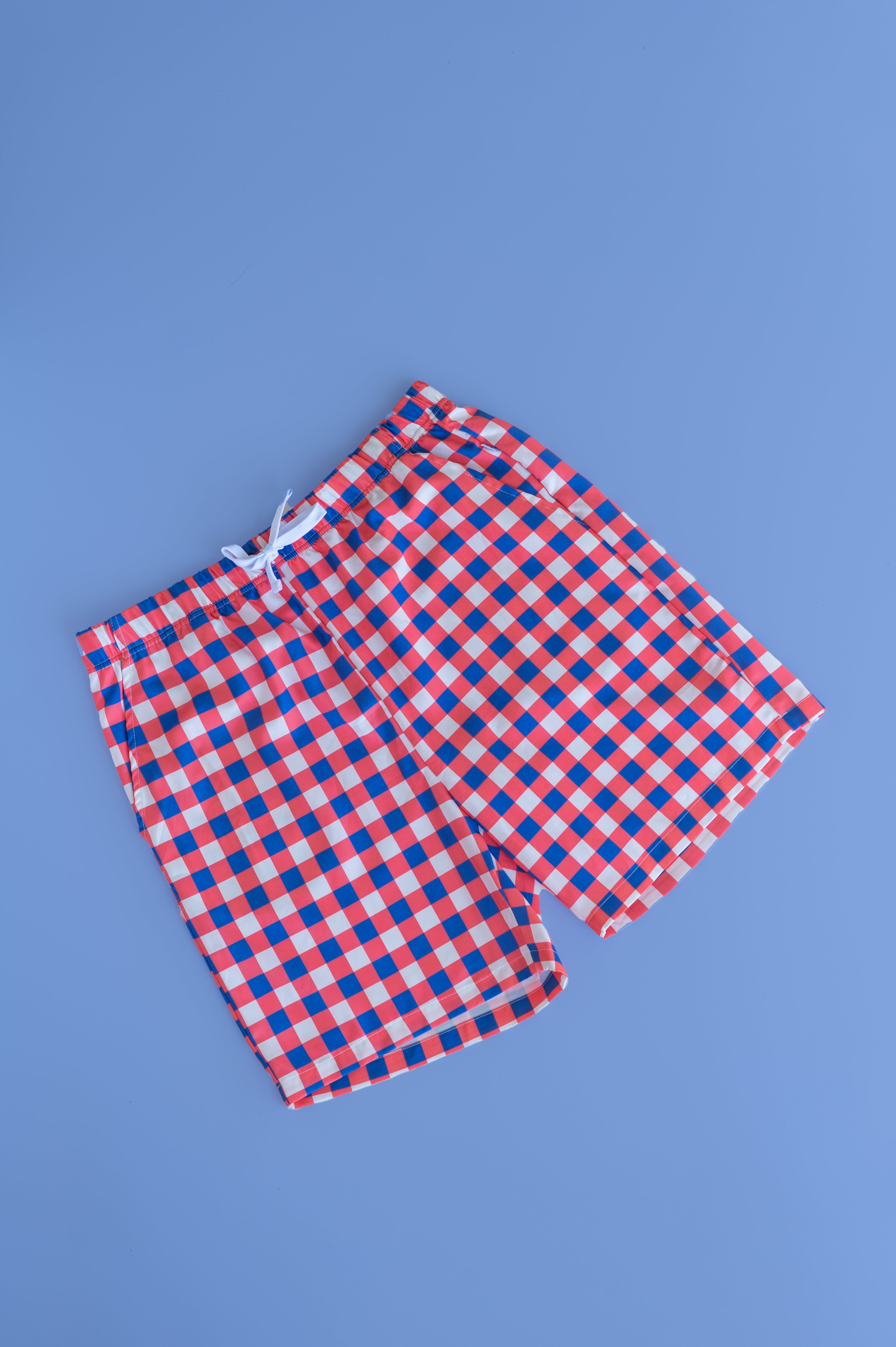 Red, White & Truman Dream Mens Swim Trunks