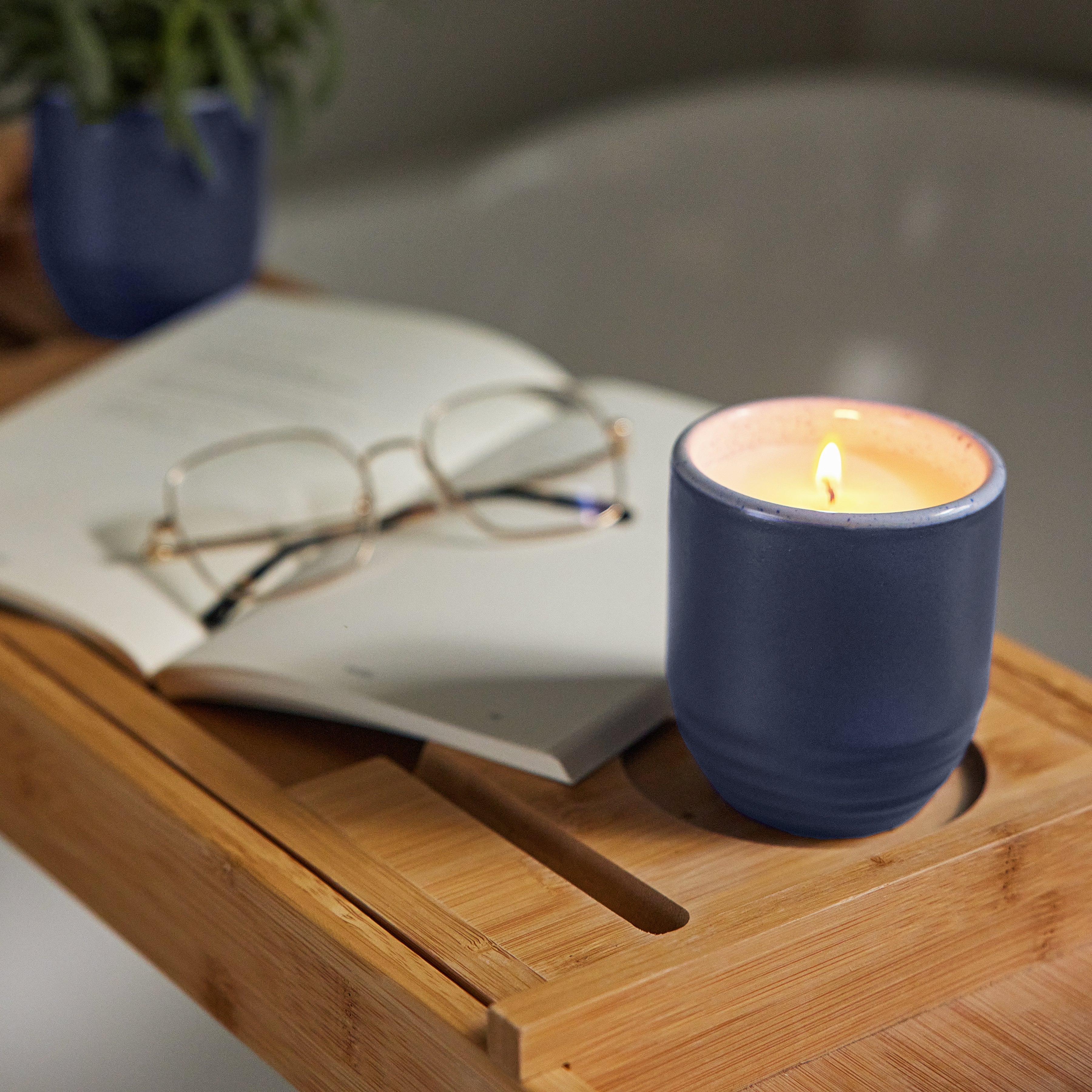 Garden Vibes Candle/planter 2-in-1