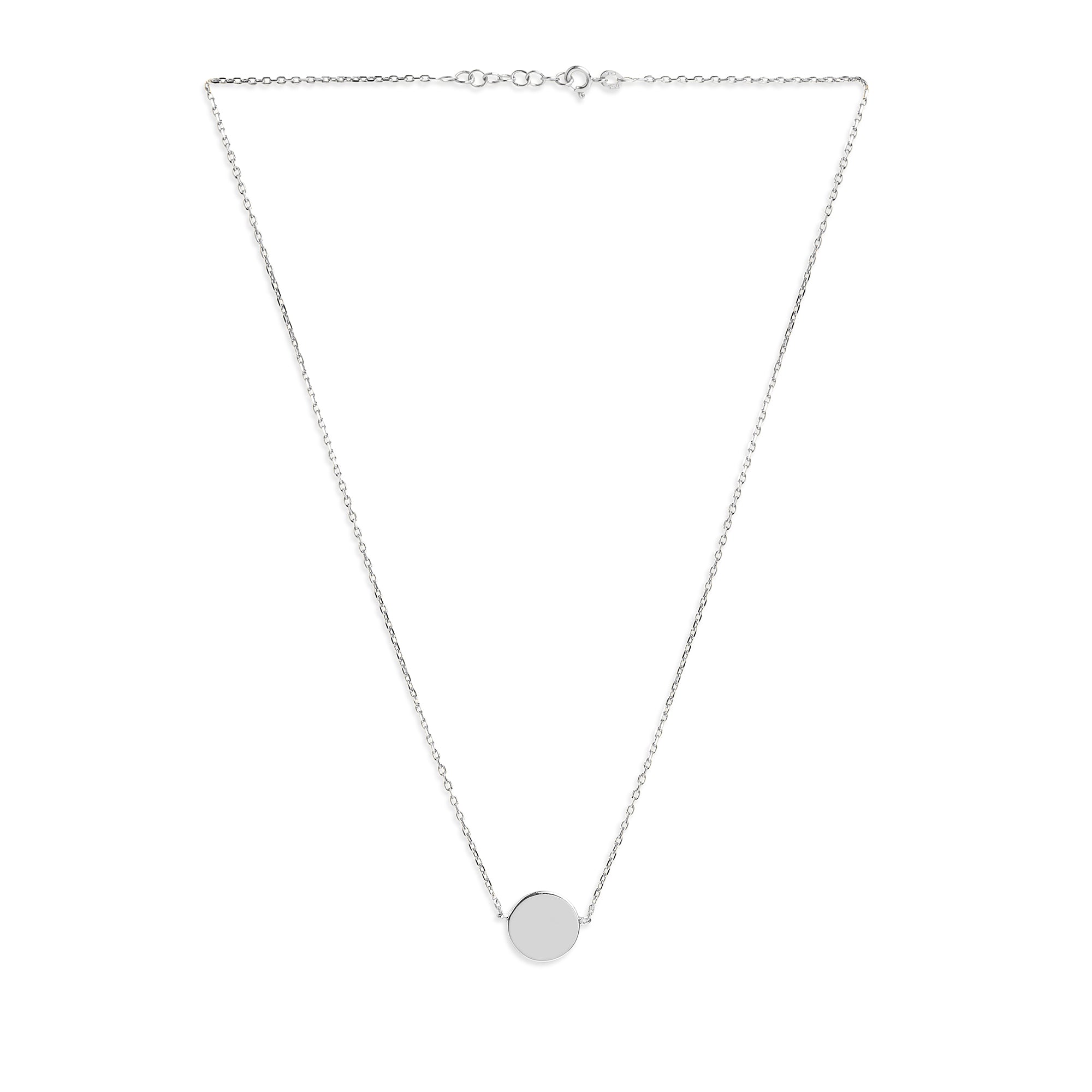 Mysha Personalized Eternal Initial Circle Pendant & Bracelet Set