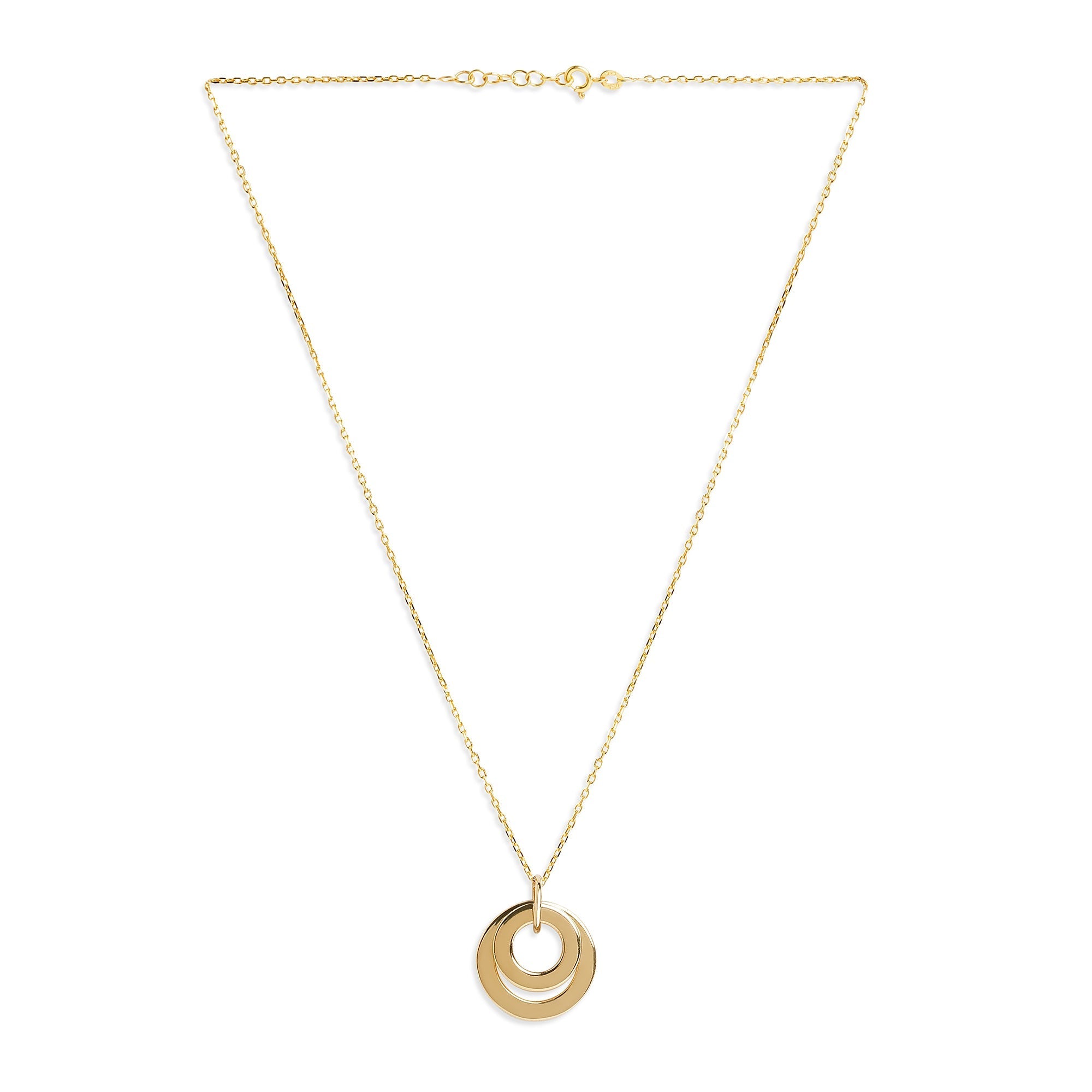 Mysha Personalized Dual Eternal Ring Of Love Pendant