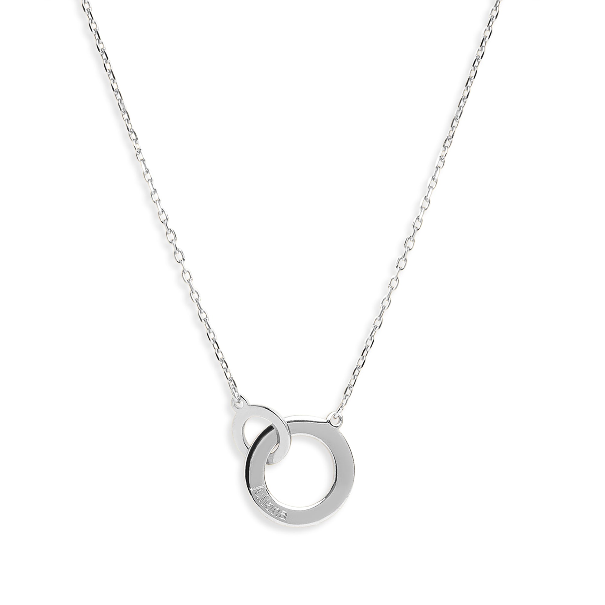 Mysha Personalized Mum And Daughter Eternal Pendant