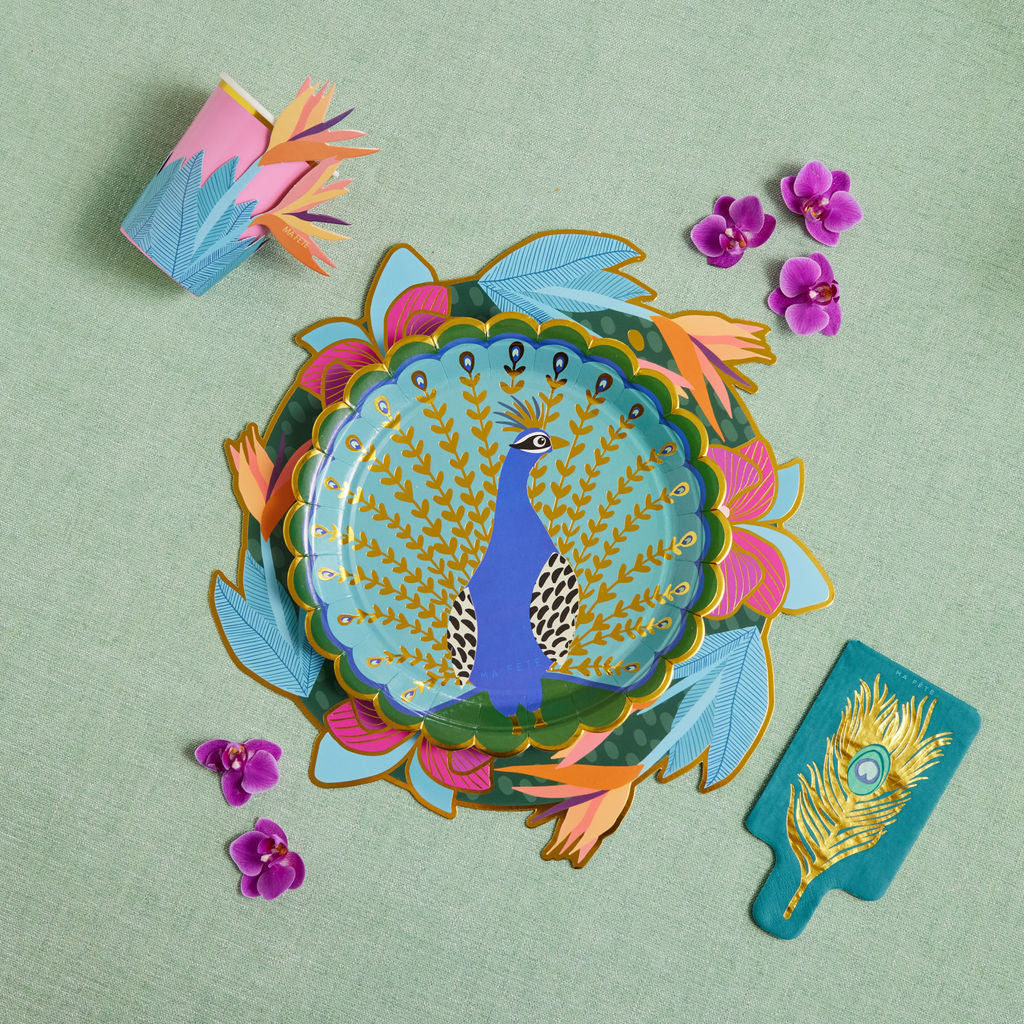 Tropical Dinner Plates (8)