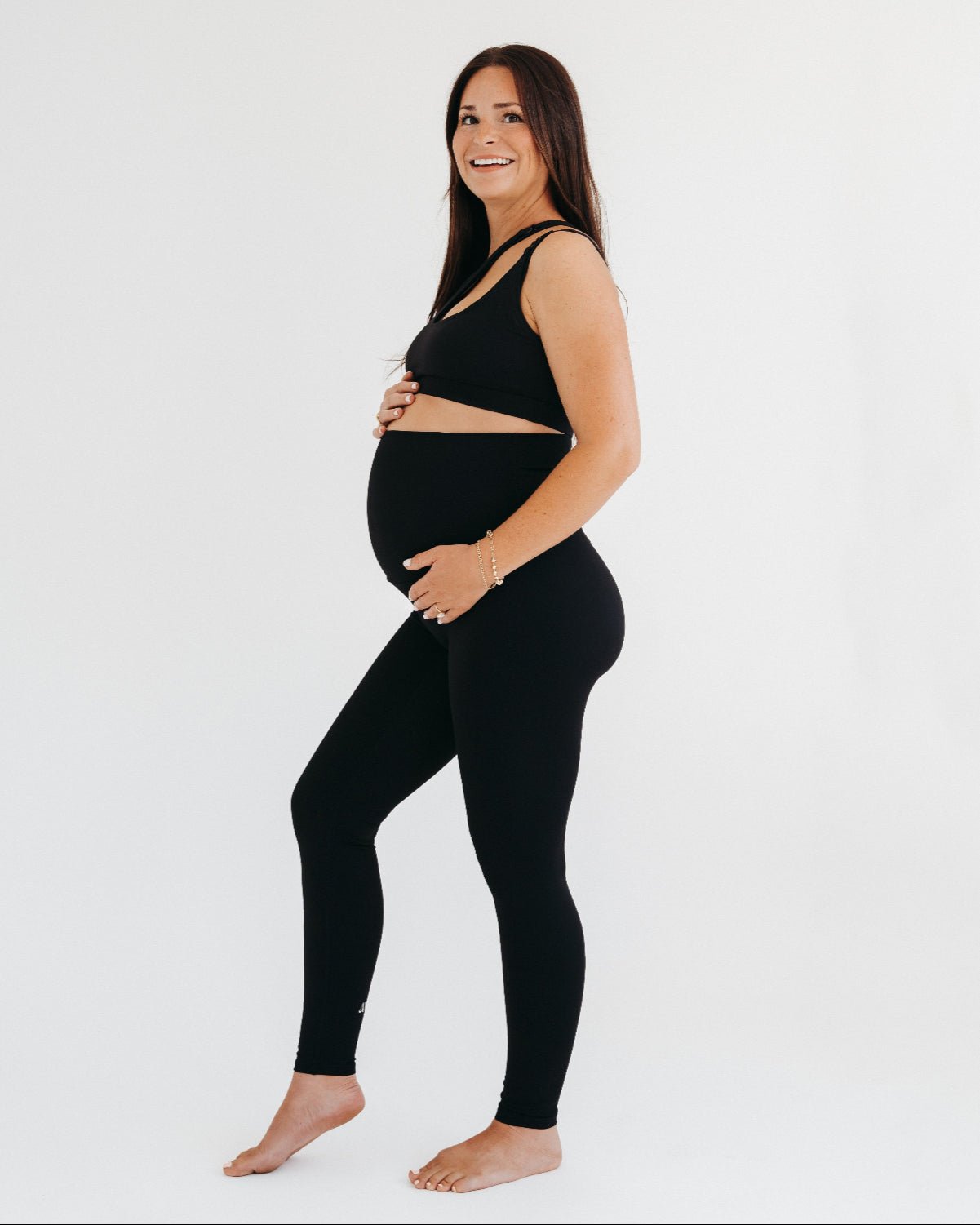 Axk Core Classic Maternity Legging - Black