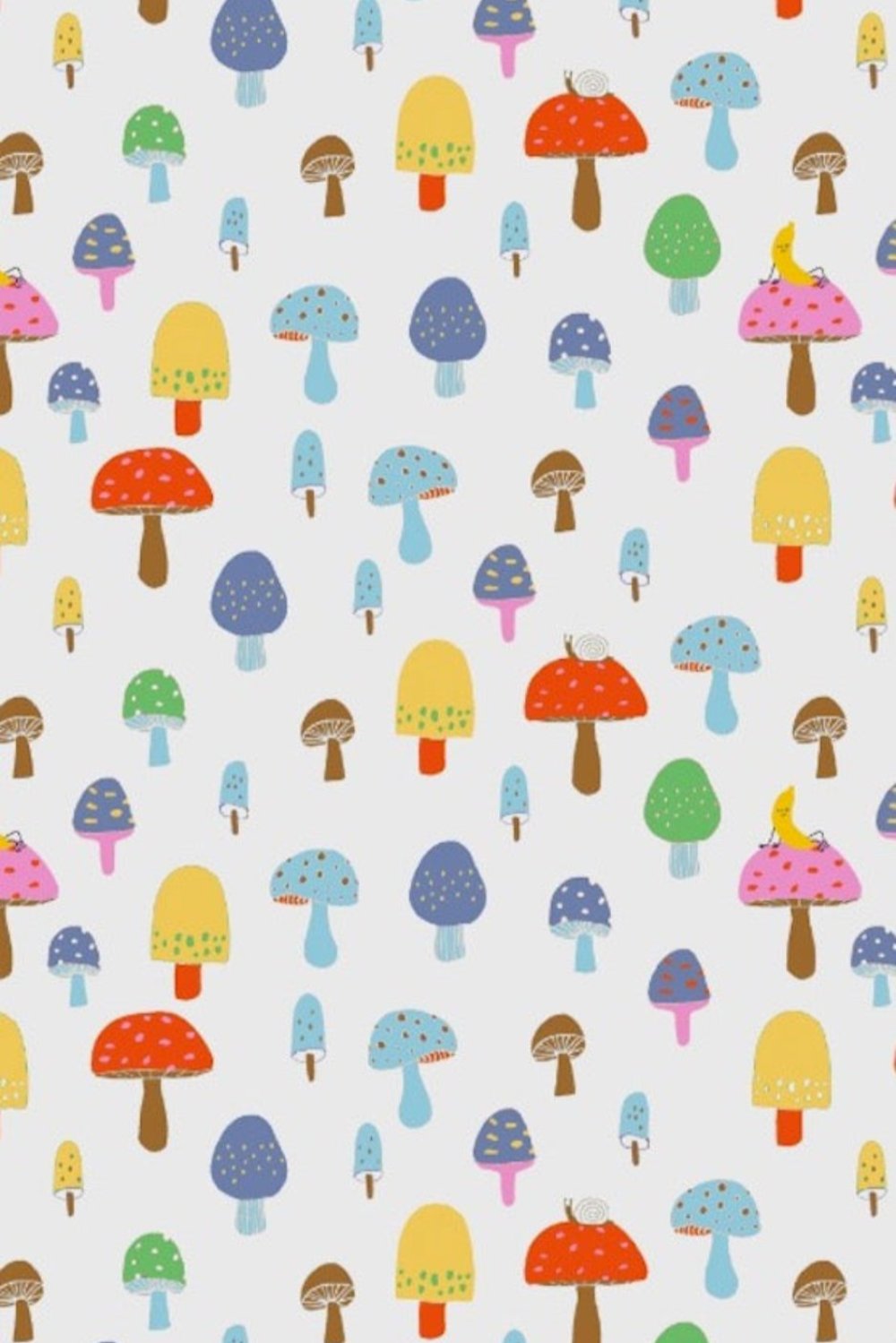 Magic Mushrooms Organic Pima Cotton Pajama Set