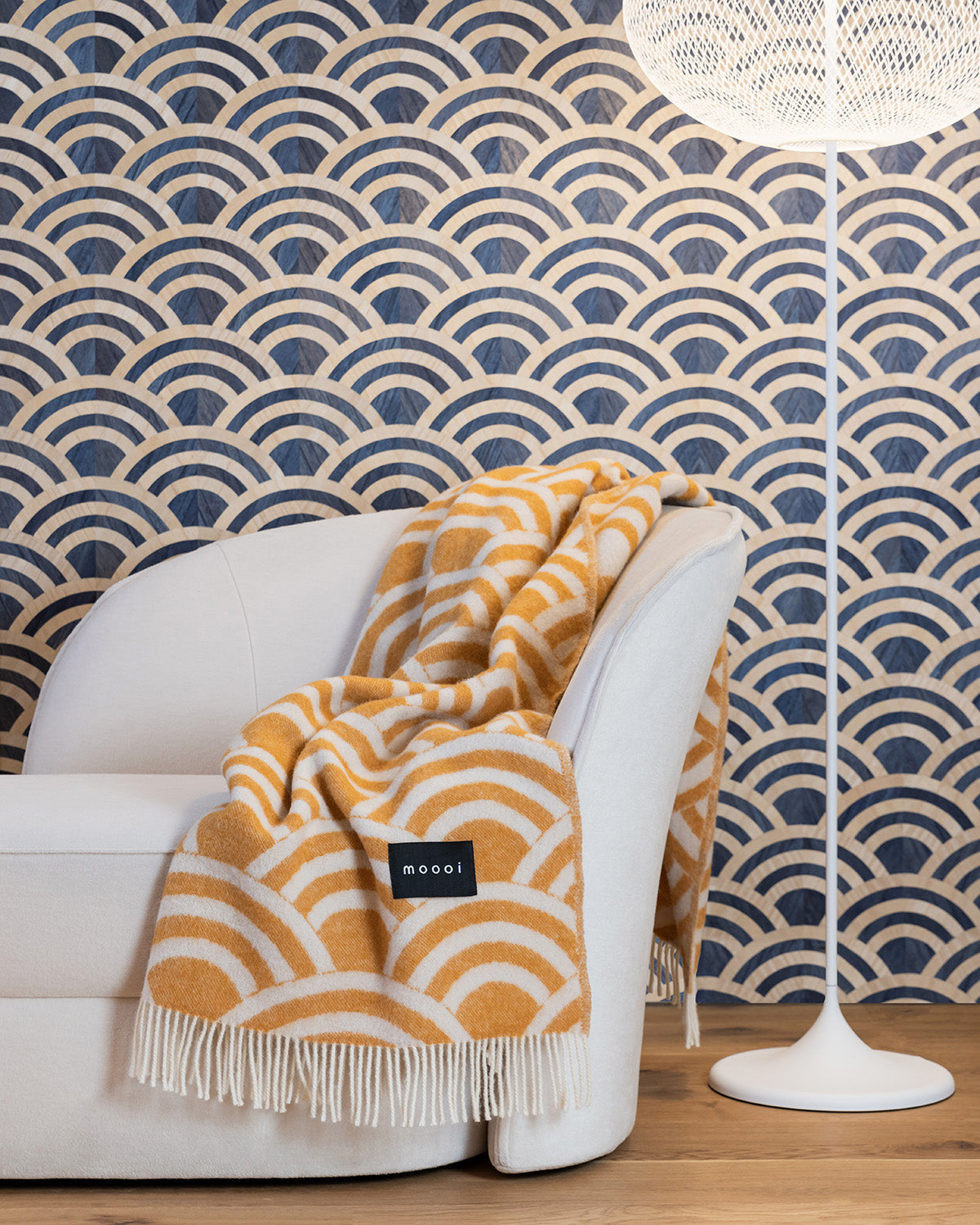 Blanket Moooi Lucky O's Amber