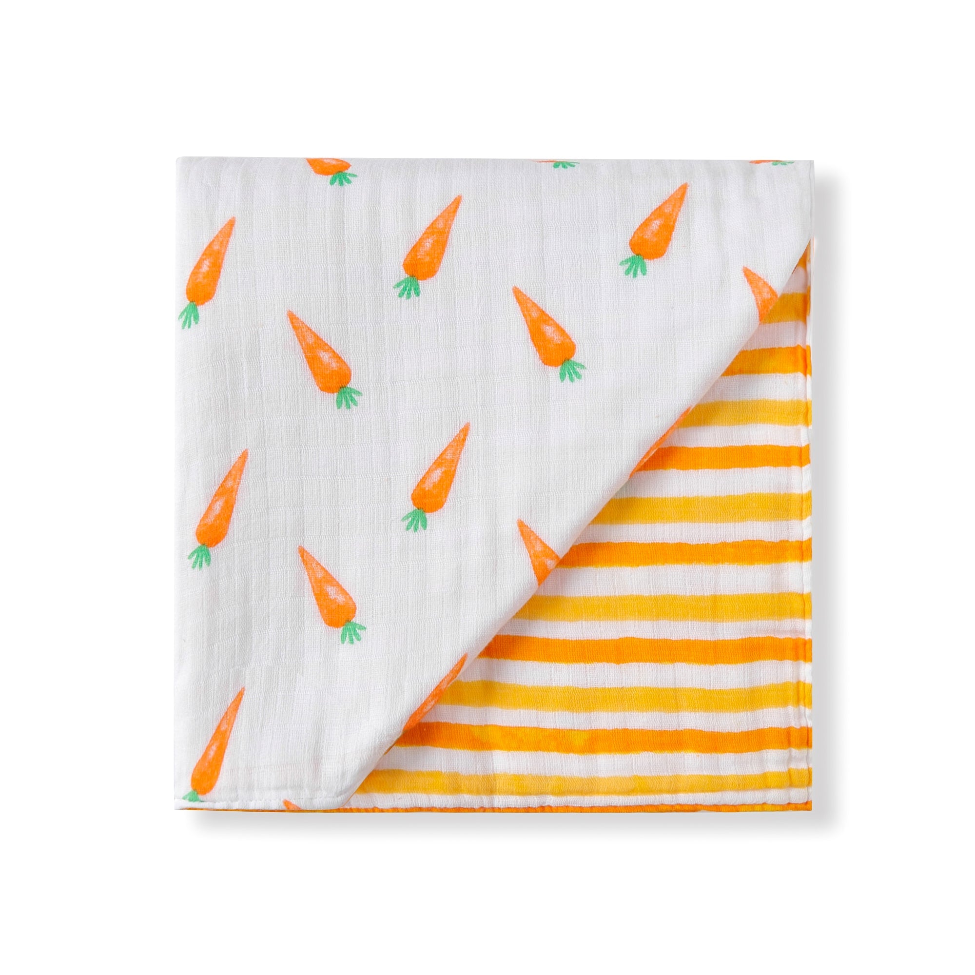 ORGANIC SNUG BLANKET - CARROTS