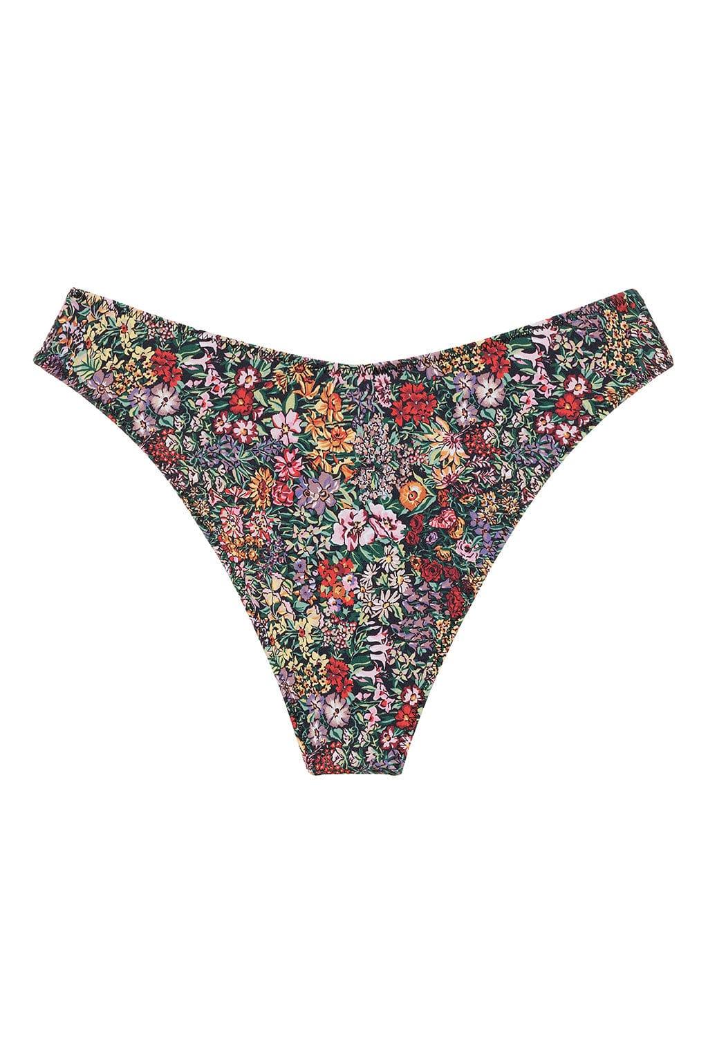 Mara Floral Lulu (zig-zag Stitch) Bikini Bottom